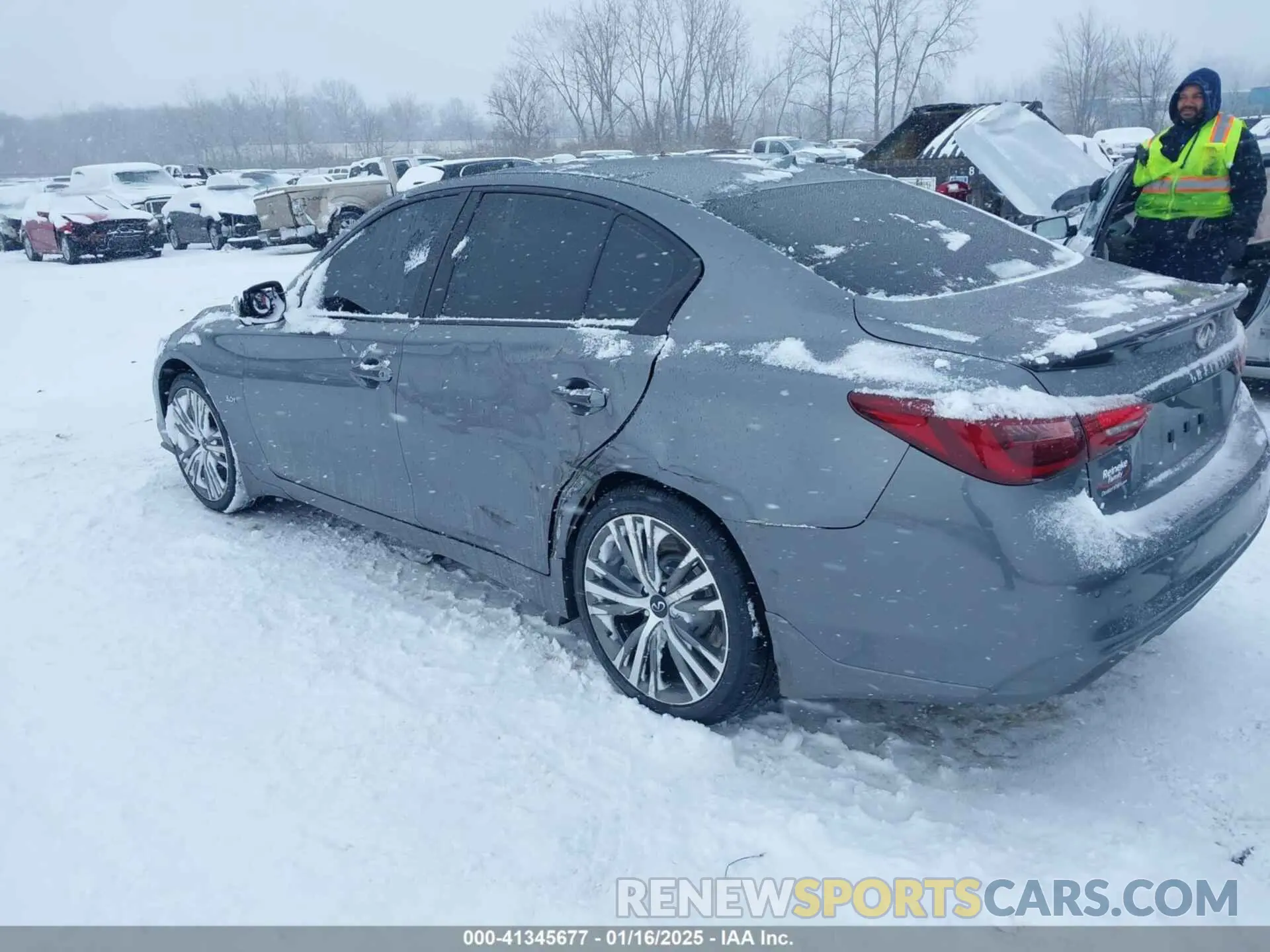 3 Photograph of a damaged car JN1EV7AR3LM250765 INFINITI Q50 2020