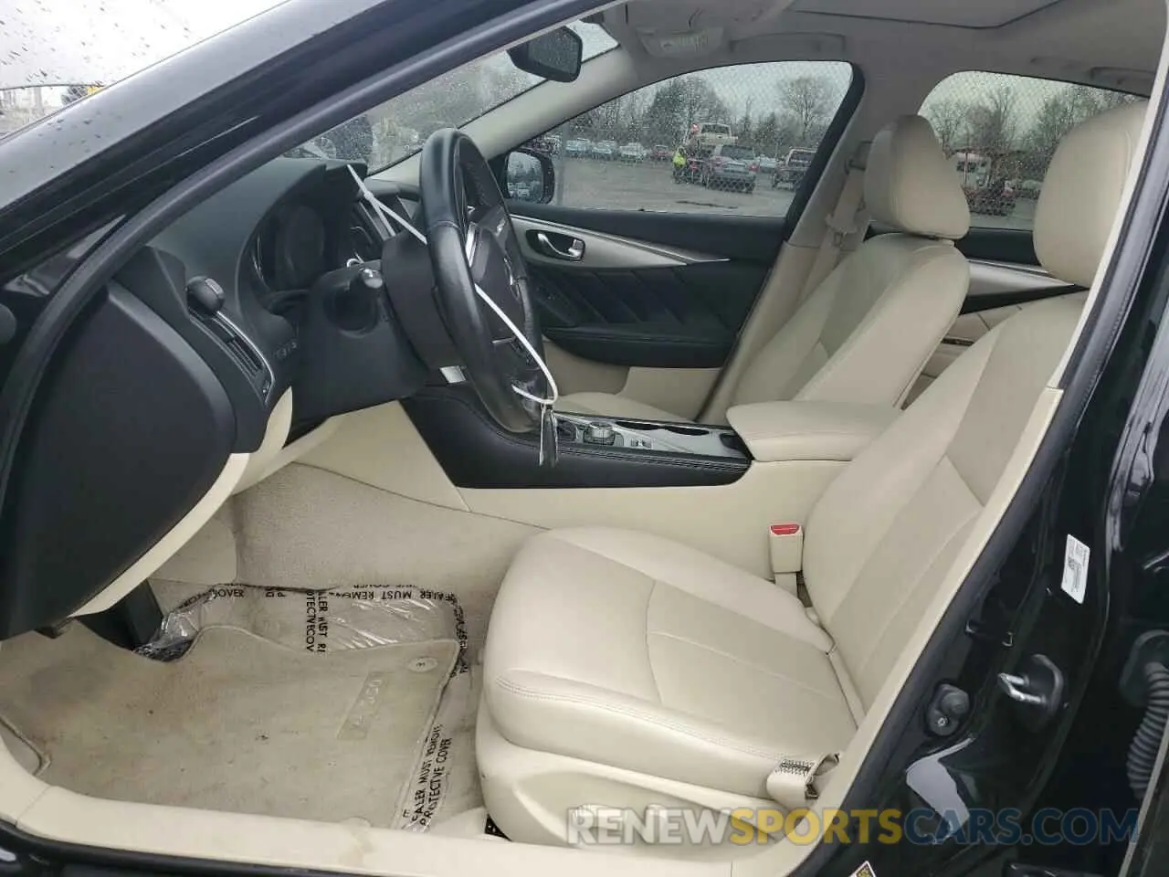 7 Photograph of a damaged car JN1EV7AR3LM252421 INFINITI Q50 2020