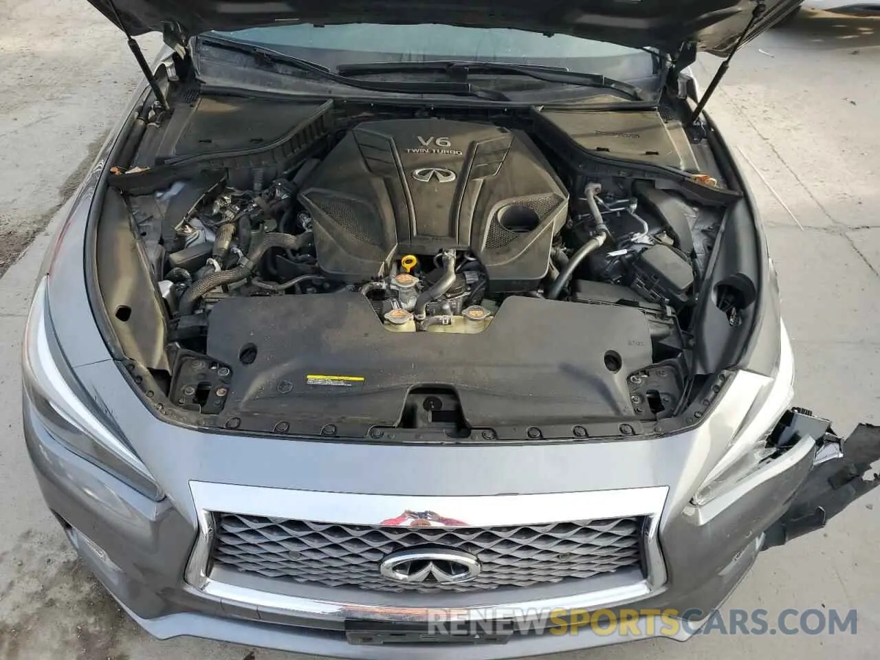 11 Фотография поврежденного автомобиля JN1EV7AR3LM255979 INFINITI Q50 2020