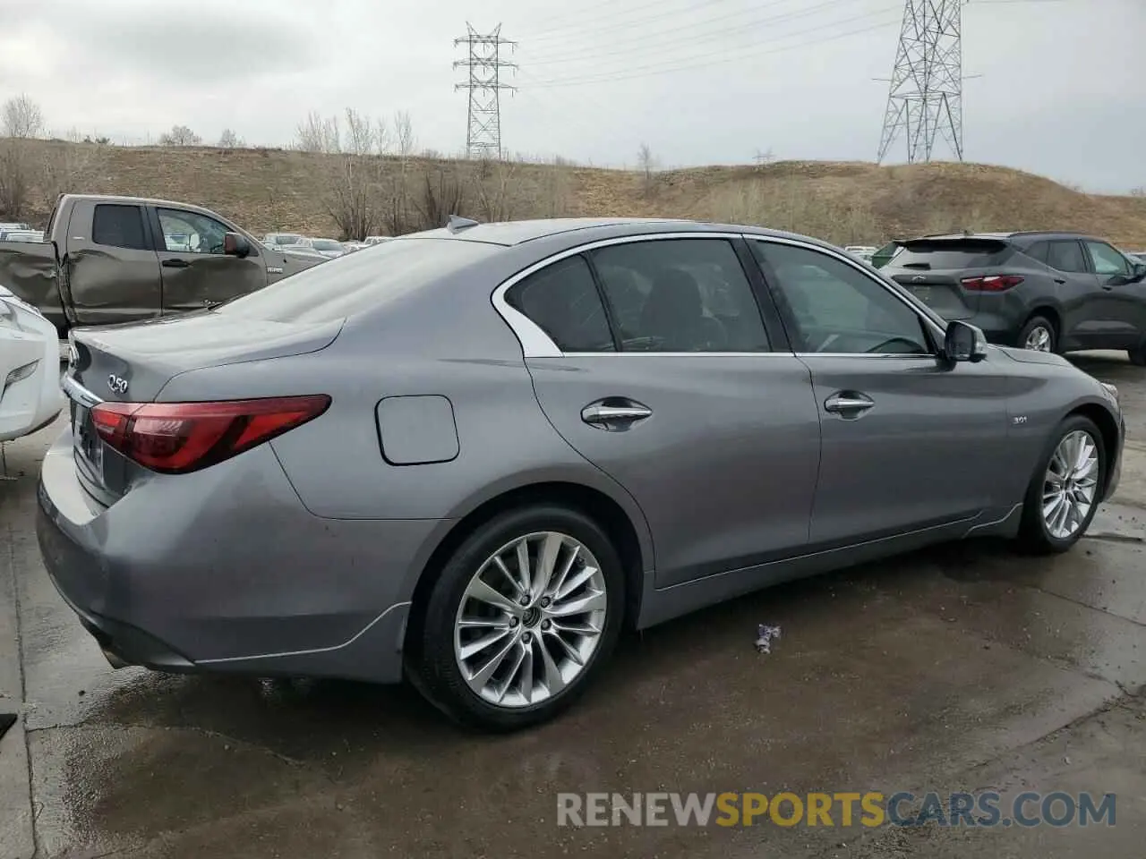 3 Фотография поврежденного автомобиля JN1EV7AR3LM255979 INFINITI Q50 2020