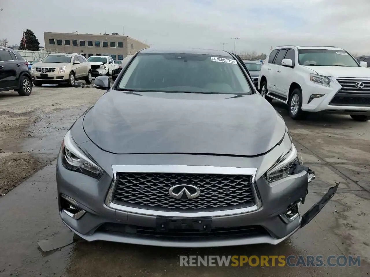 5 Фотография поврежденного автомобиля JN1EV7AR3LM255979 INFINITI Q50 2020