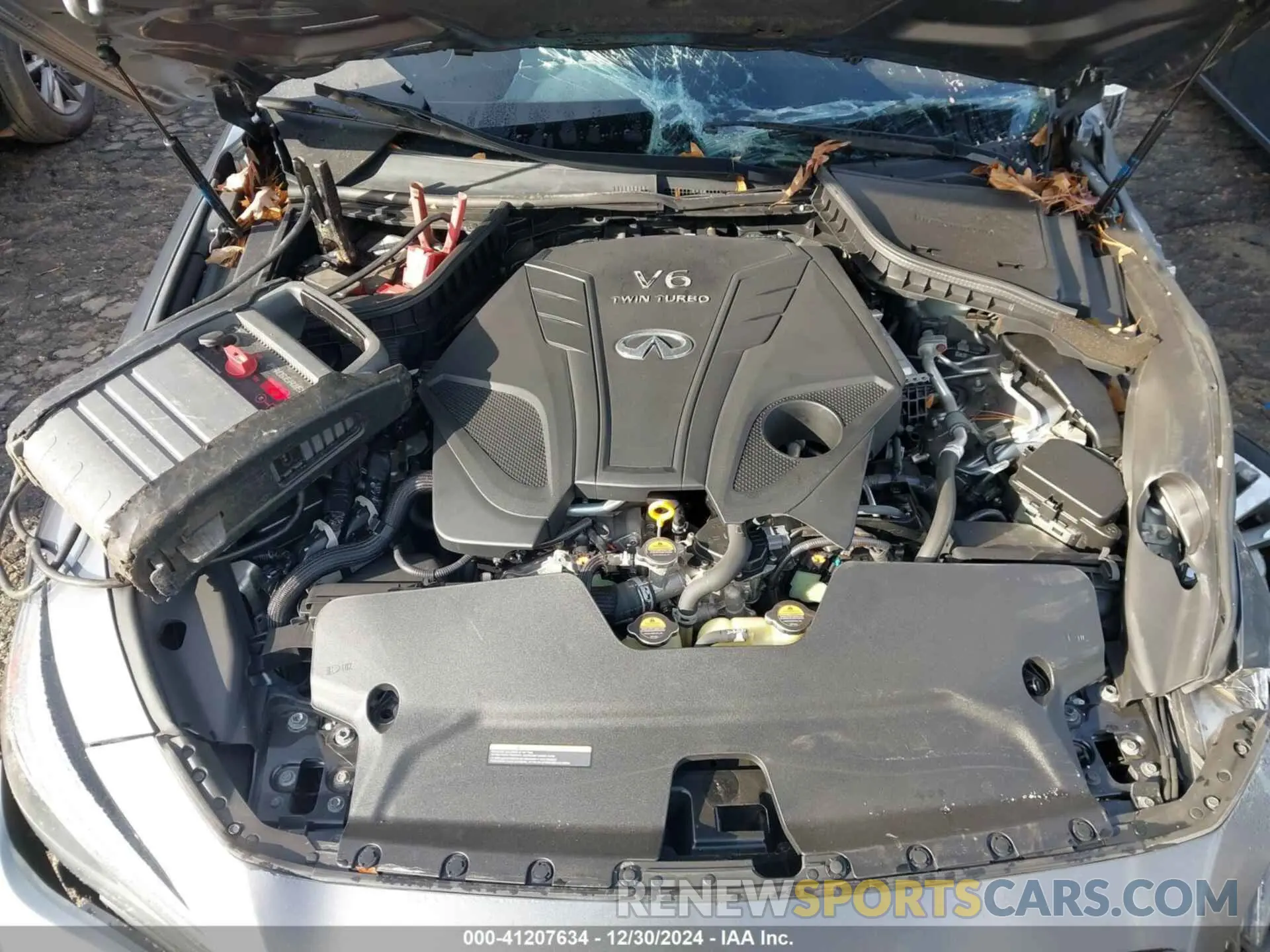 10 Photograph of a damaged car JN1EV7AR4LM253125 INFINITI Q50 2020