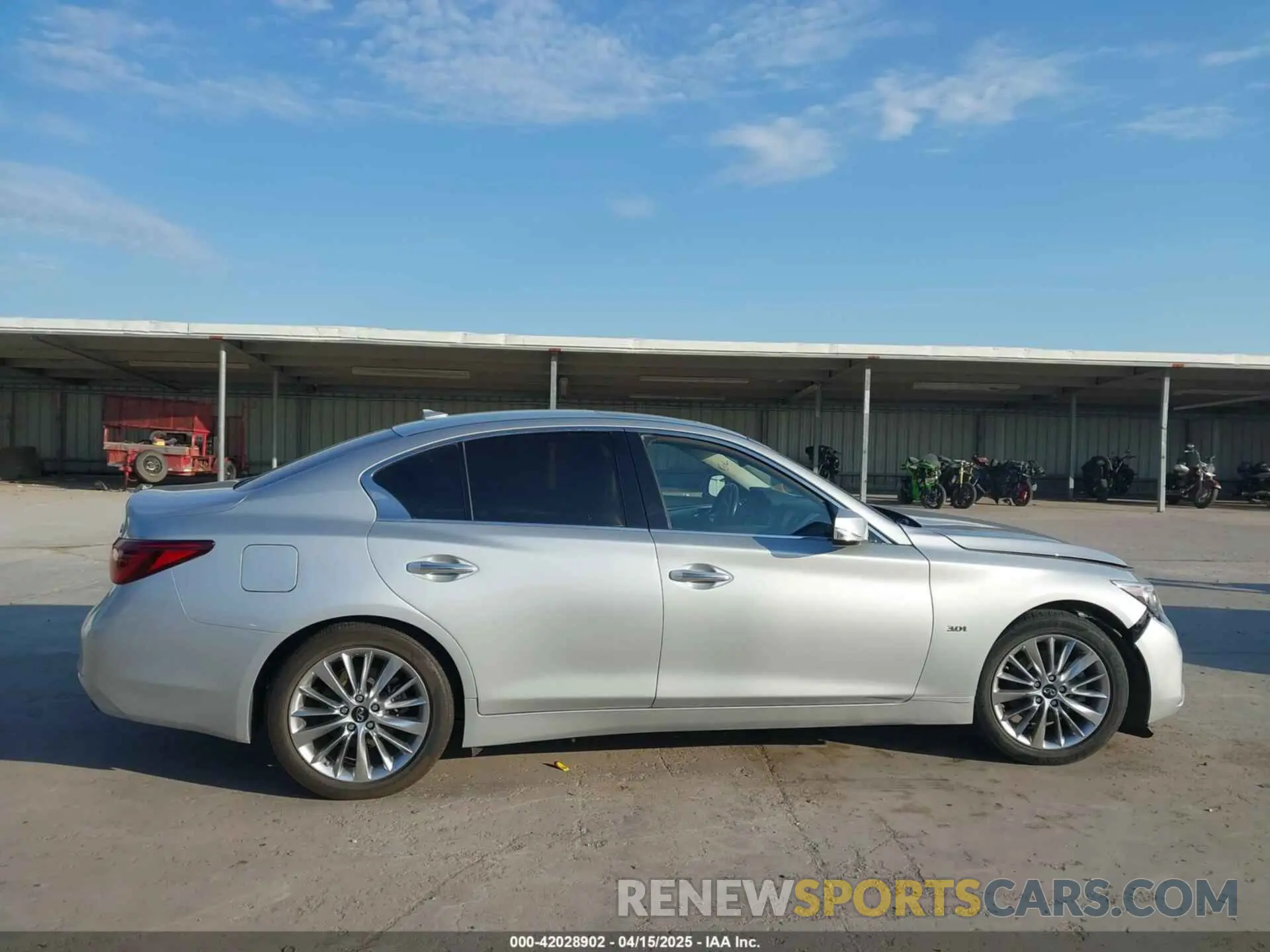 13 Фотография поврежденного автомобиля JN1EV7AR4LM255845 INFINITI Q50 2020
