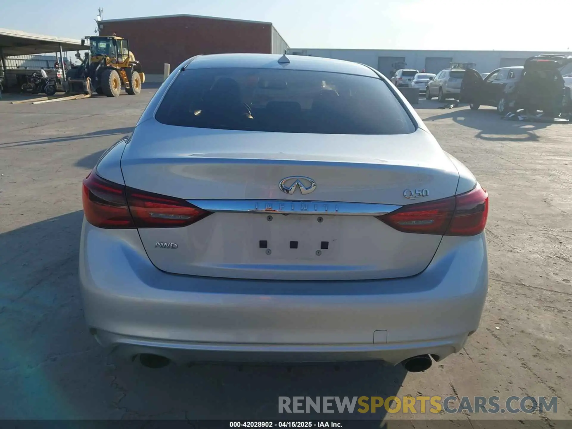 16 Фотография поврежденного автомобиля JN1EV7AR4LM255845 INFINITI Q50 2020