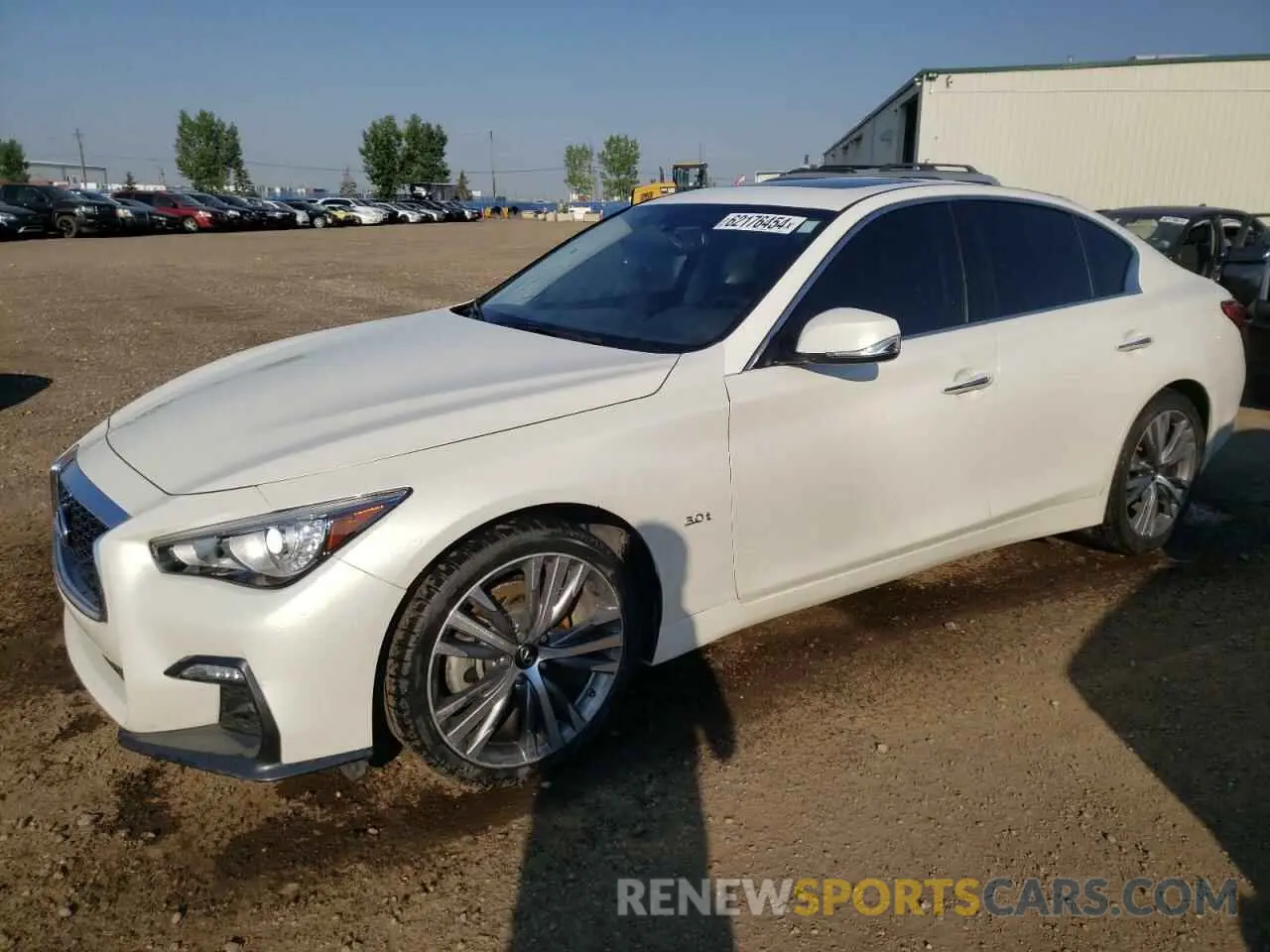 1 Фотография поврежденного автомобиля JN1EV7AR4LM257028 INFINITI Q50 2020