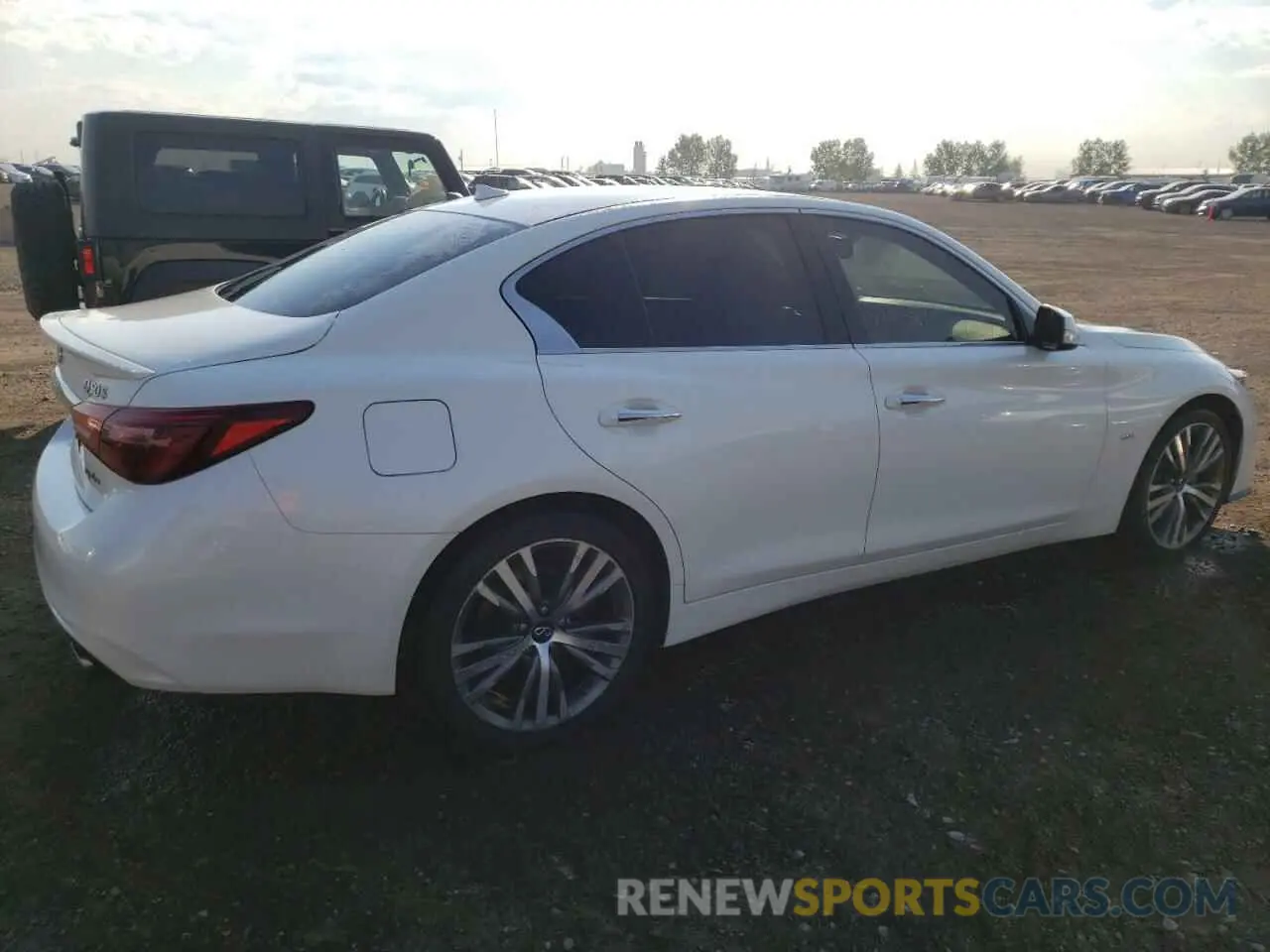 3 Фотография поврежденного автомобиля JN1EV7AR4LM257028 INFINITI Q50 2020