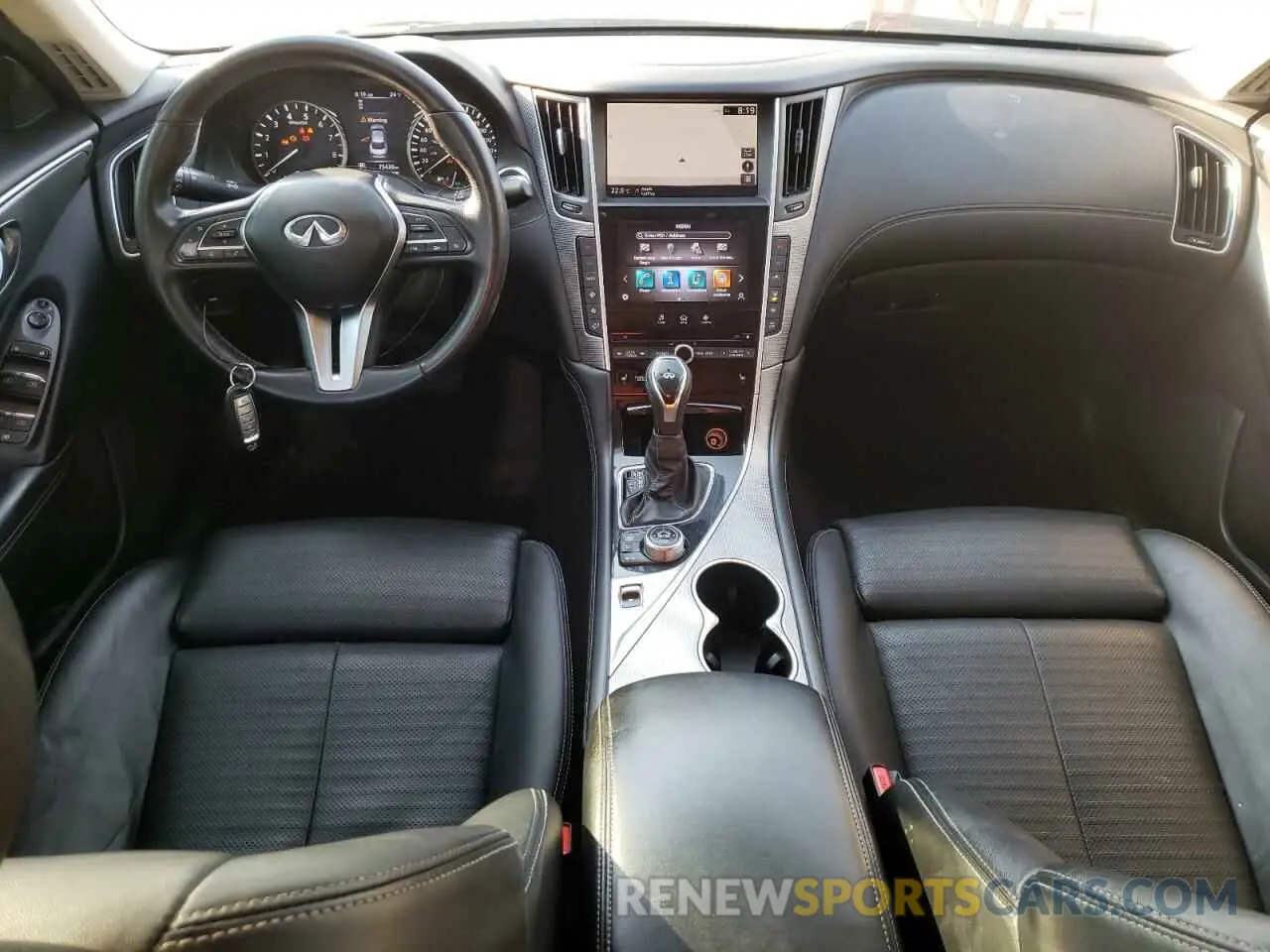 8 Фотография поврежденного автомобиля JN1EV7AR4LM257028 INFINITI Q50 2020