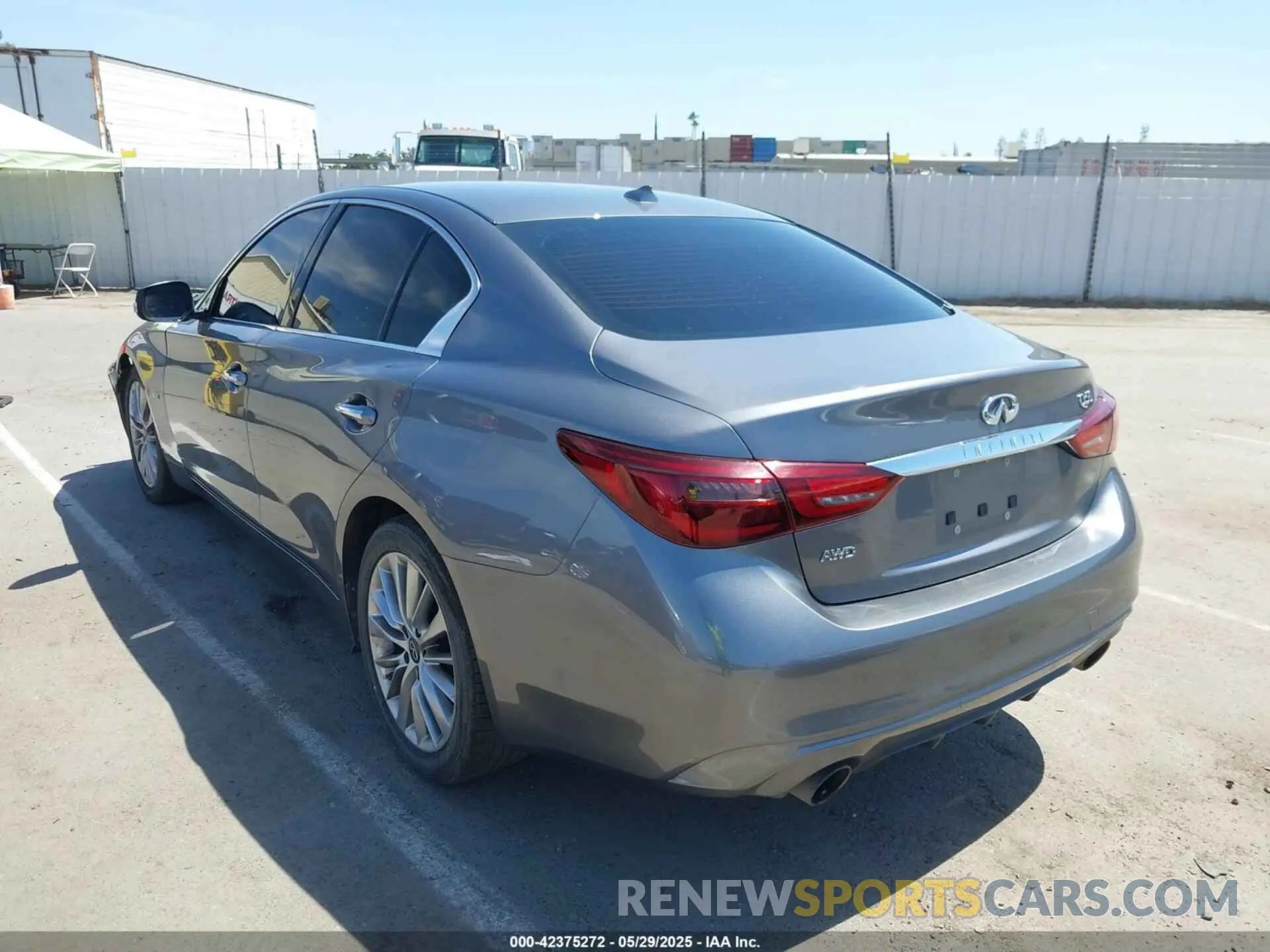 3 Photograph of a damaged car JN1EV7AR5LM255479 INFINITI Q50 2020