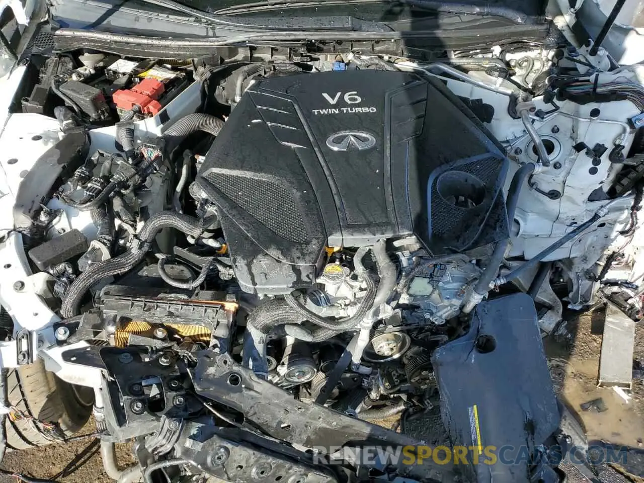 11 Фотография поврежденного автомобиля JN1EV7AR6LM250968 INFINITI Q50 2020