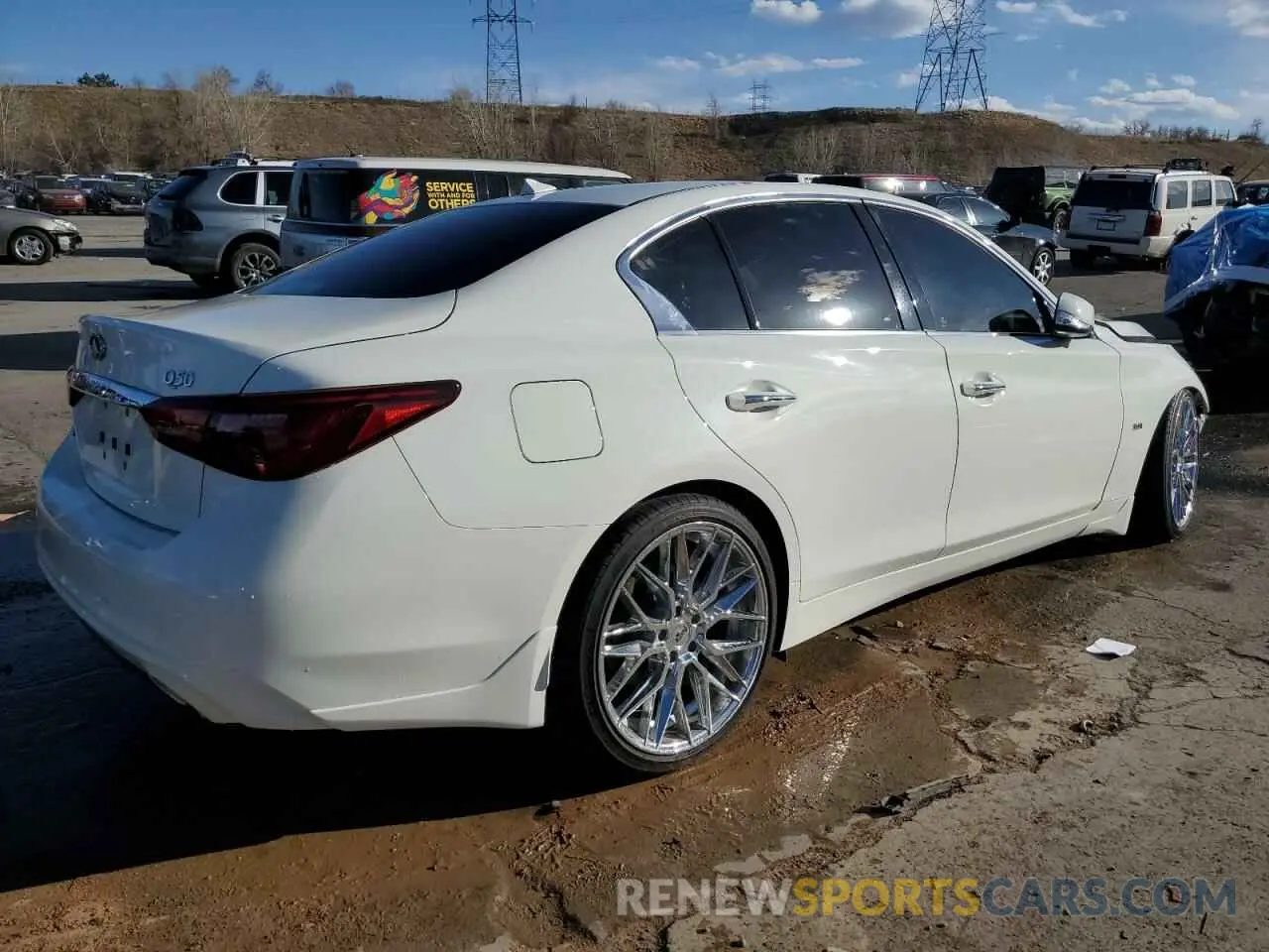 3 Фотография поврежденного автомобиля JN1EV7AR6LM250968 INFINITI Q50 2020