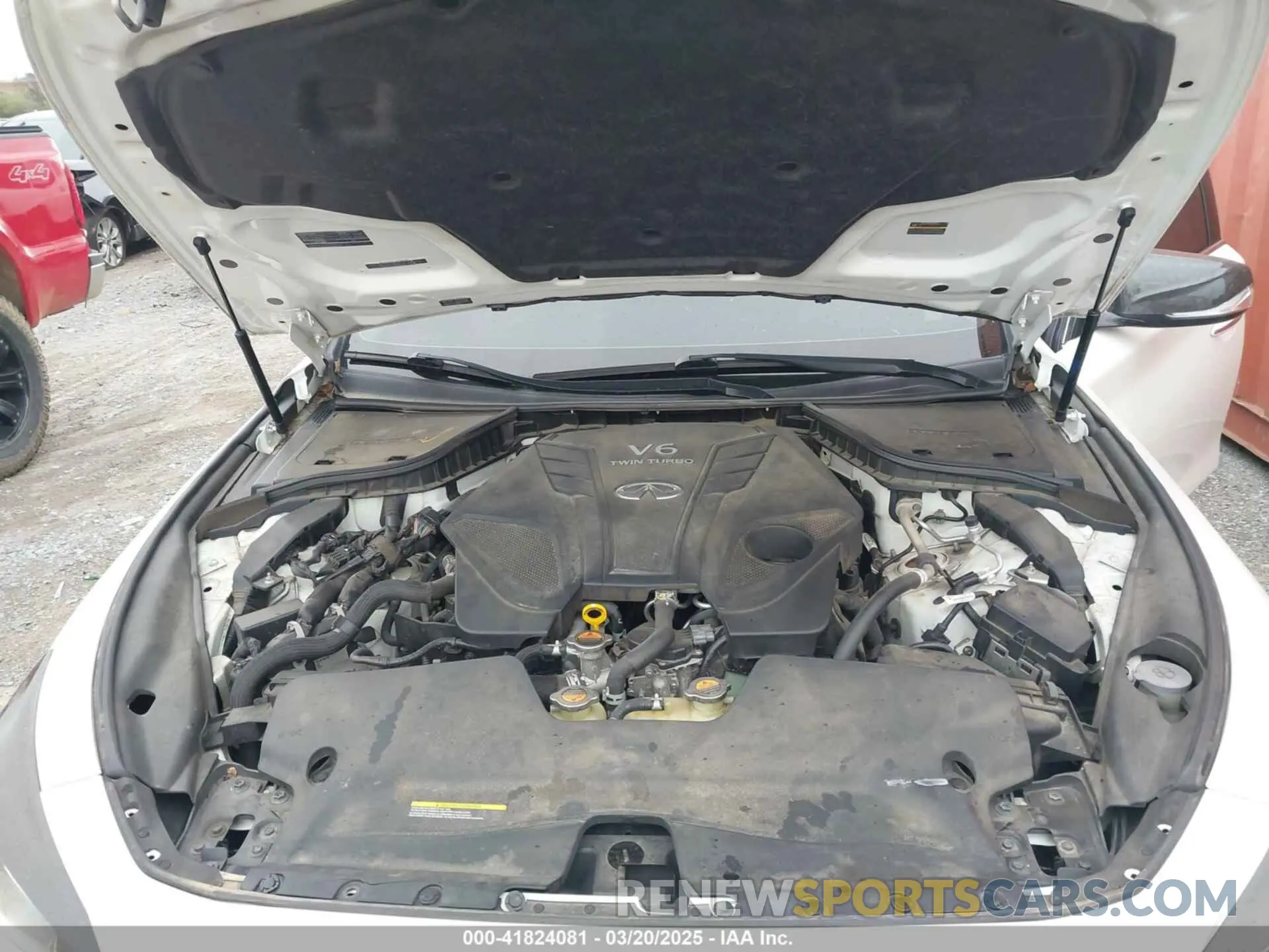10 Photograph of a damaged car JN1EV7AR7LM250137 INFINITI Q50 2020