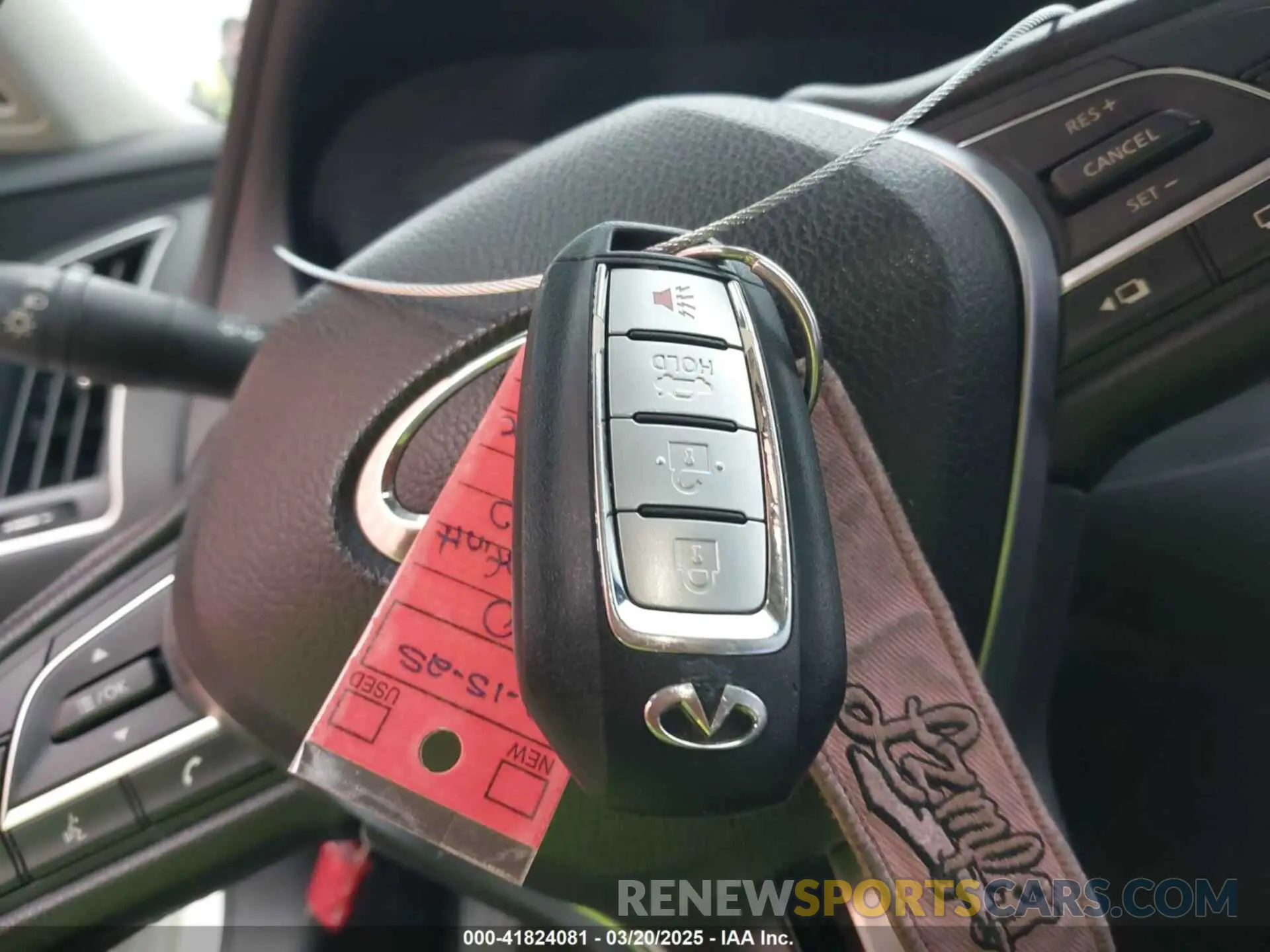 11 Photograph of a damaged car JN1EV7AR7LM250137 INFINITI Q50 2020