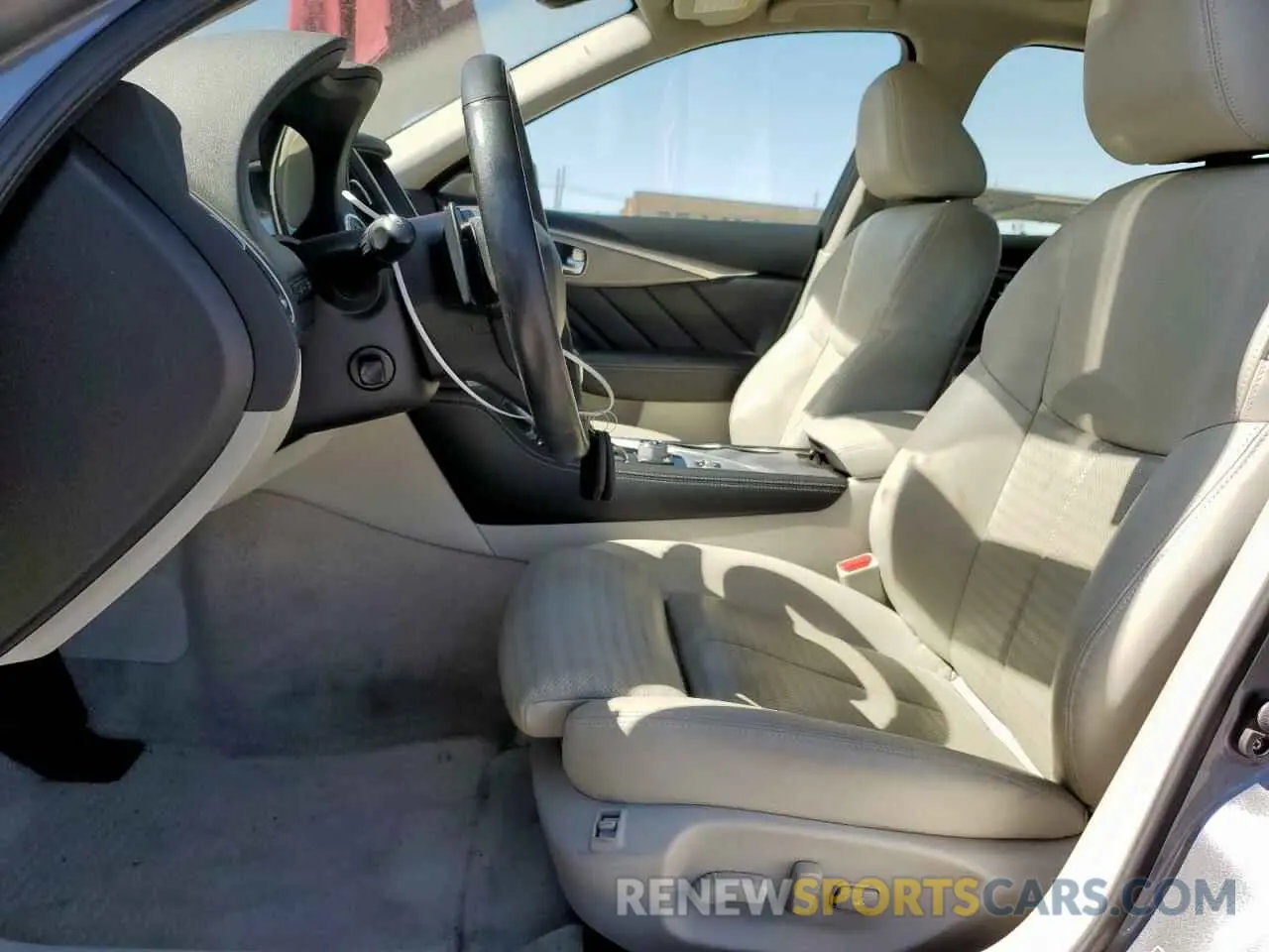 7 Фотография поврежденного автомобиля JN1EV7AR7LM250199 INFINITI Q50 2020