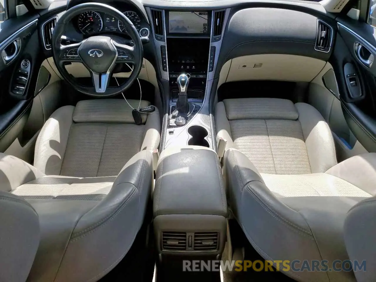 8 Фотография поврежденного автомобиля JN1EV7AR7LM250199 INFINITI Q50 2020