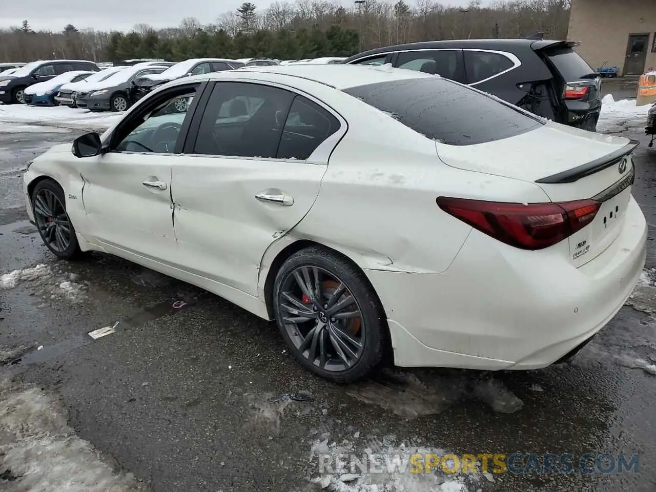 2 Фотография поврежденного автомобиля JN1EV7AR7LM253510 INFINITI Q50 2020