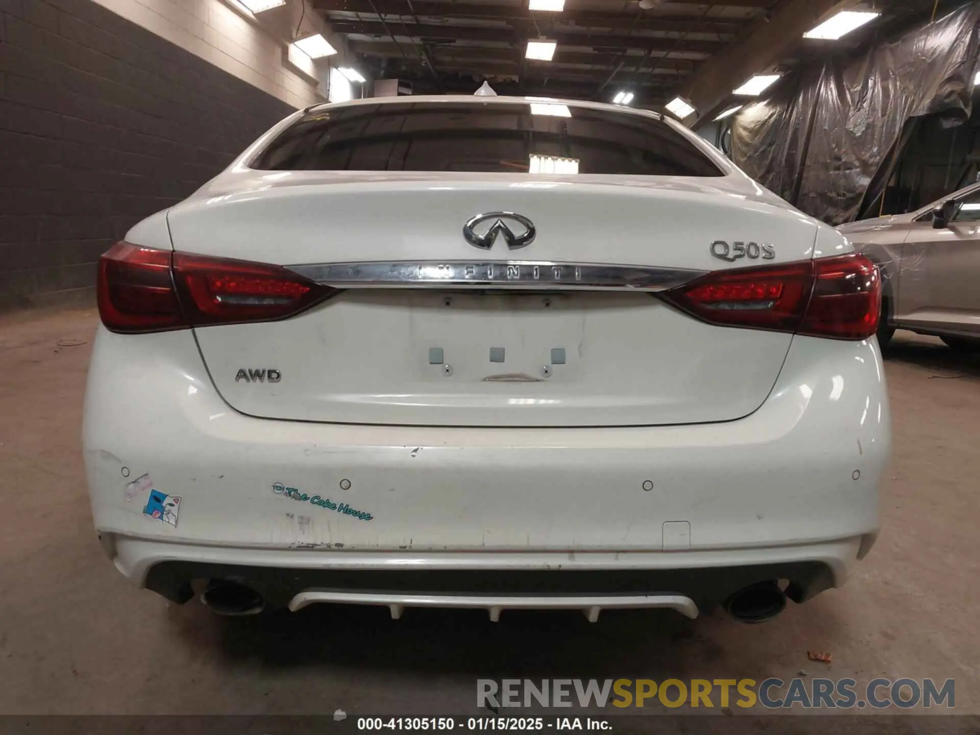 15 Photograph of a damaged car JN1EV7AR7LM253846 INFINITI Q50 2020