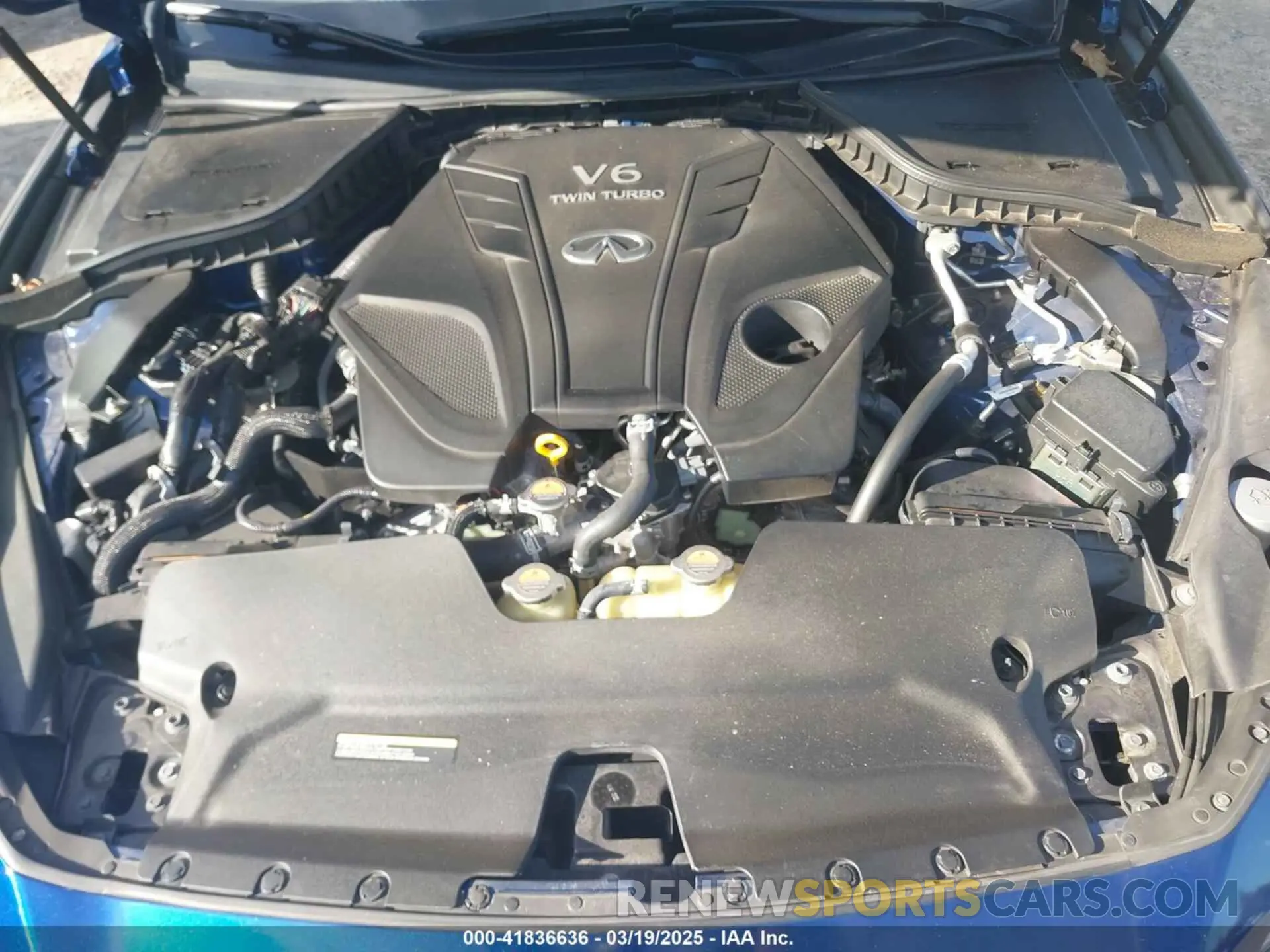 10 Фотография поврежденного автомобиля JN1EV7AR8LM250180 INFINITI Q50 2020