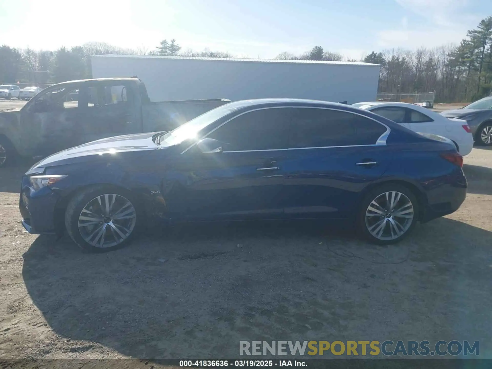 13 Фотография поврежденного автомобиля JN1EV7AR8LM250180 INFINITI Q50 2020