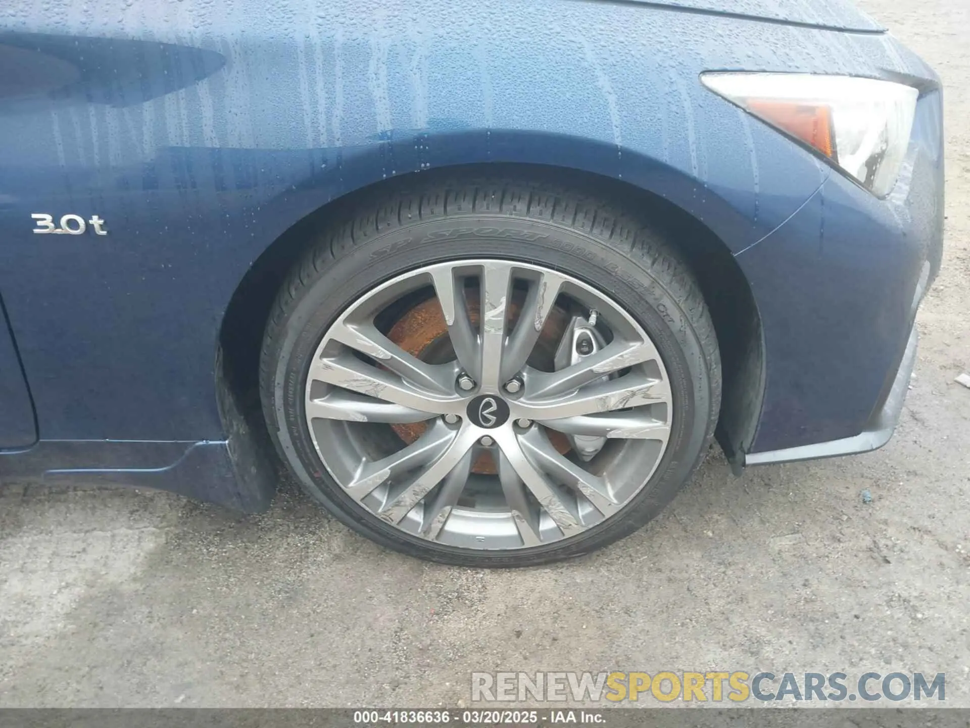 17 Фотография поврежденного автомобиля JN1EV7AR8LM250180 INFINITI Q50 2020