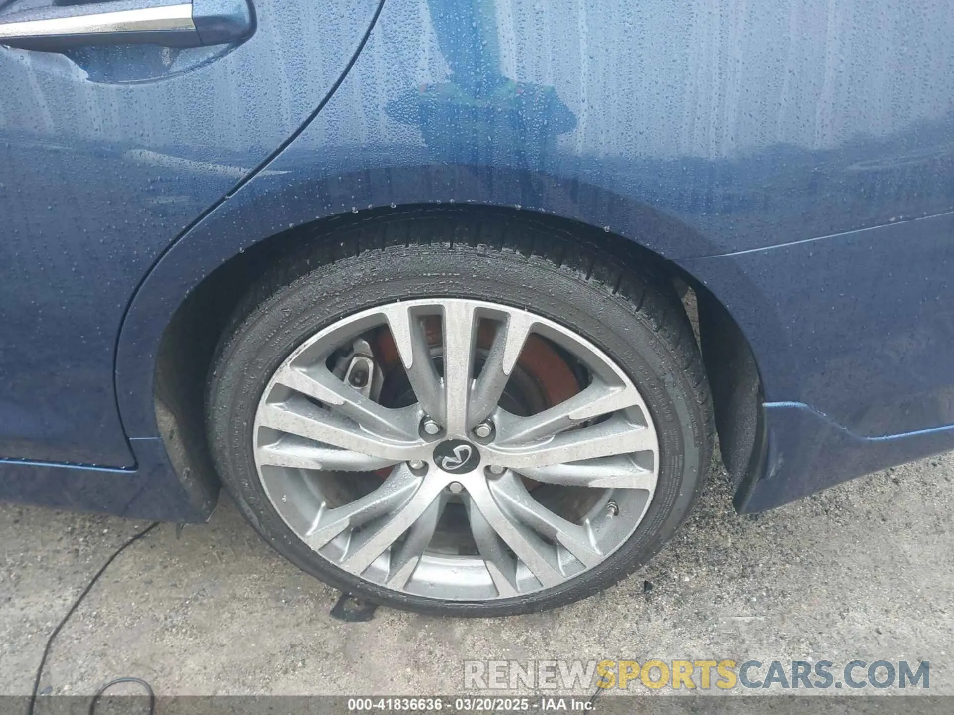 19 Фотография поврежденного автомобиля JN1EV7AR8LM250180 INFINITI Q50 2020