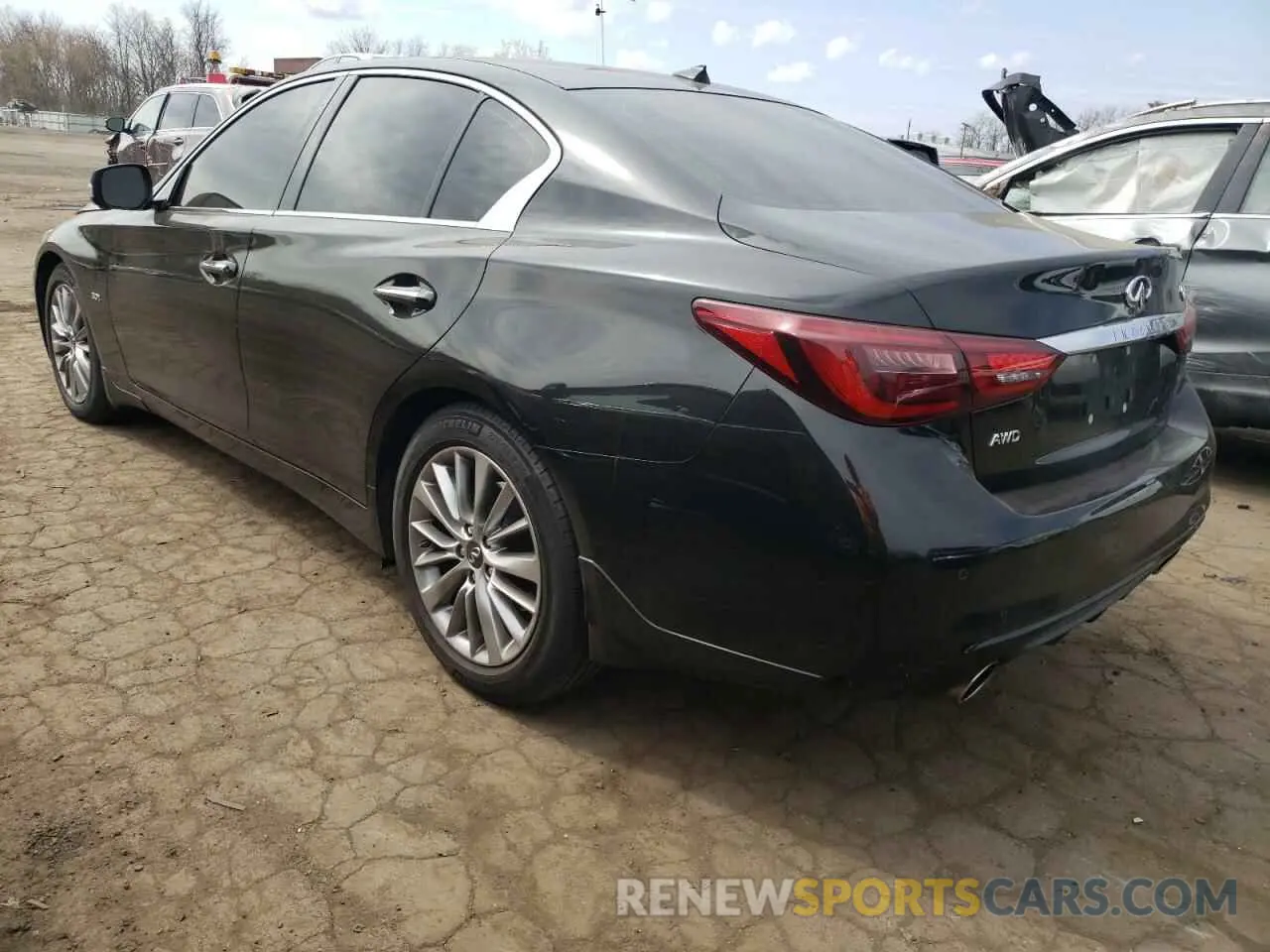 2 Фотография поврежденного автомобиля JN1EV7AR8LM252348 INFINITI Q50 2020