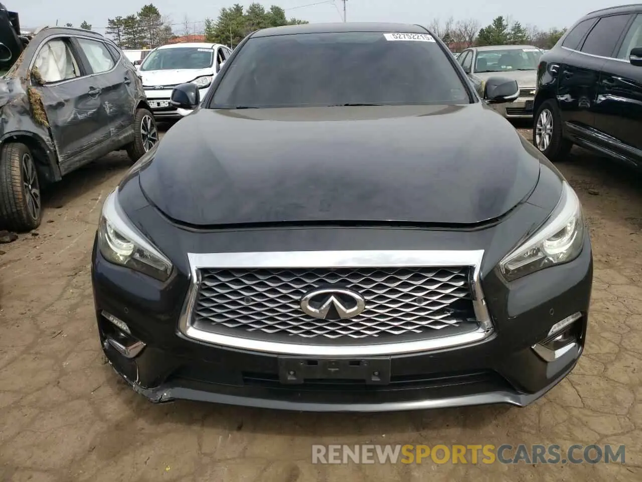 5 Фотография поврежденного автомобиля JN1EV7AR8LM252348 INFINITI Q50 2020
