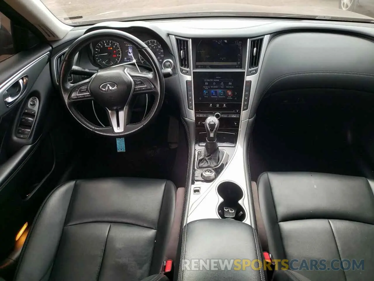 8 Фотография поврежденного автомобиля JN1EV7AR8LM252348 INFINITI Q50 2020