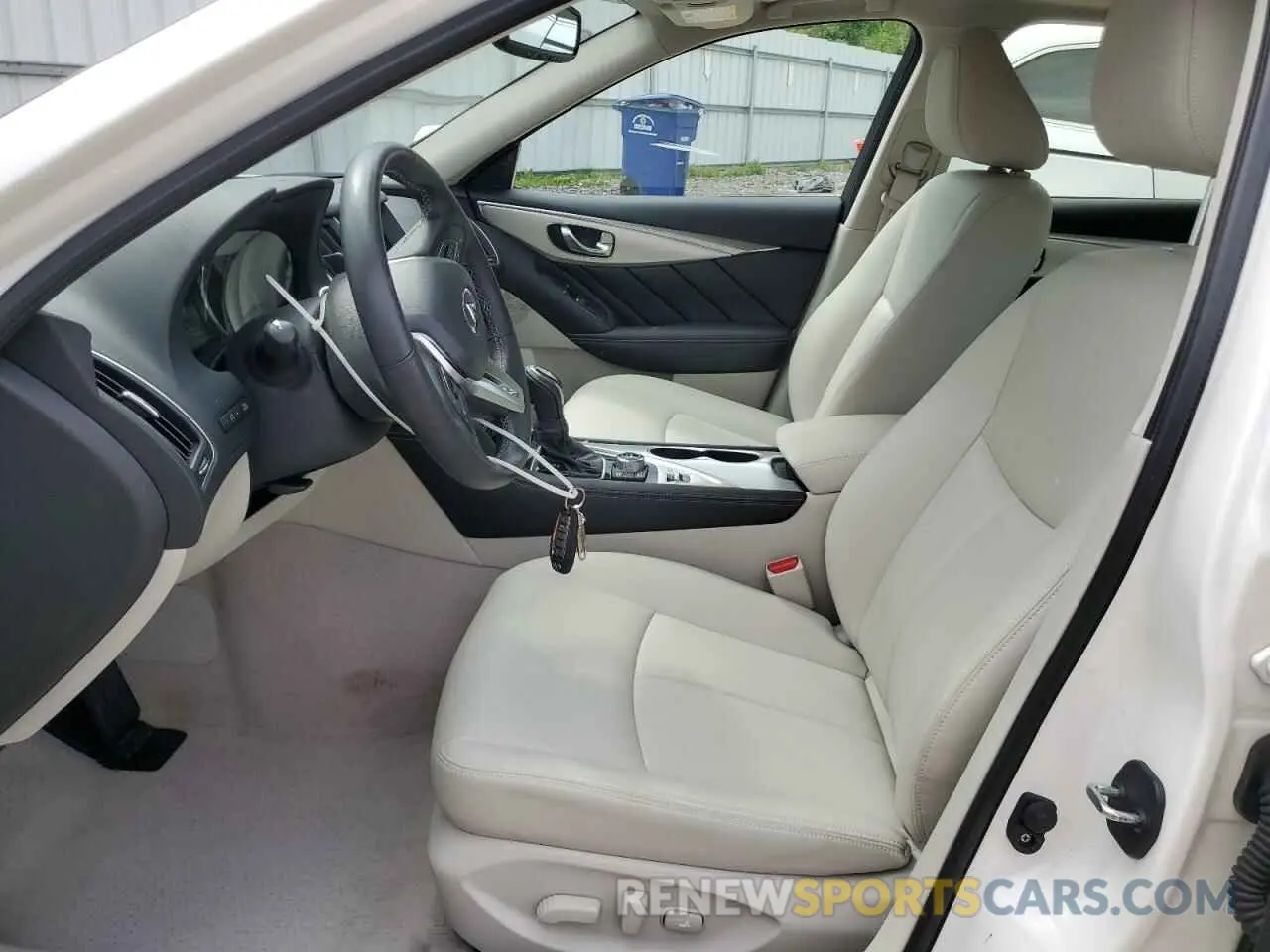 7 Photograph of a damaged car JN1EV7AR8LM252625 INFINITI Q50 2020