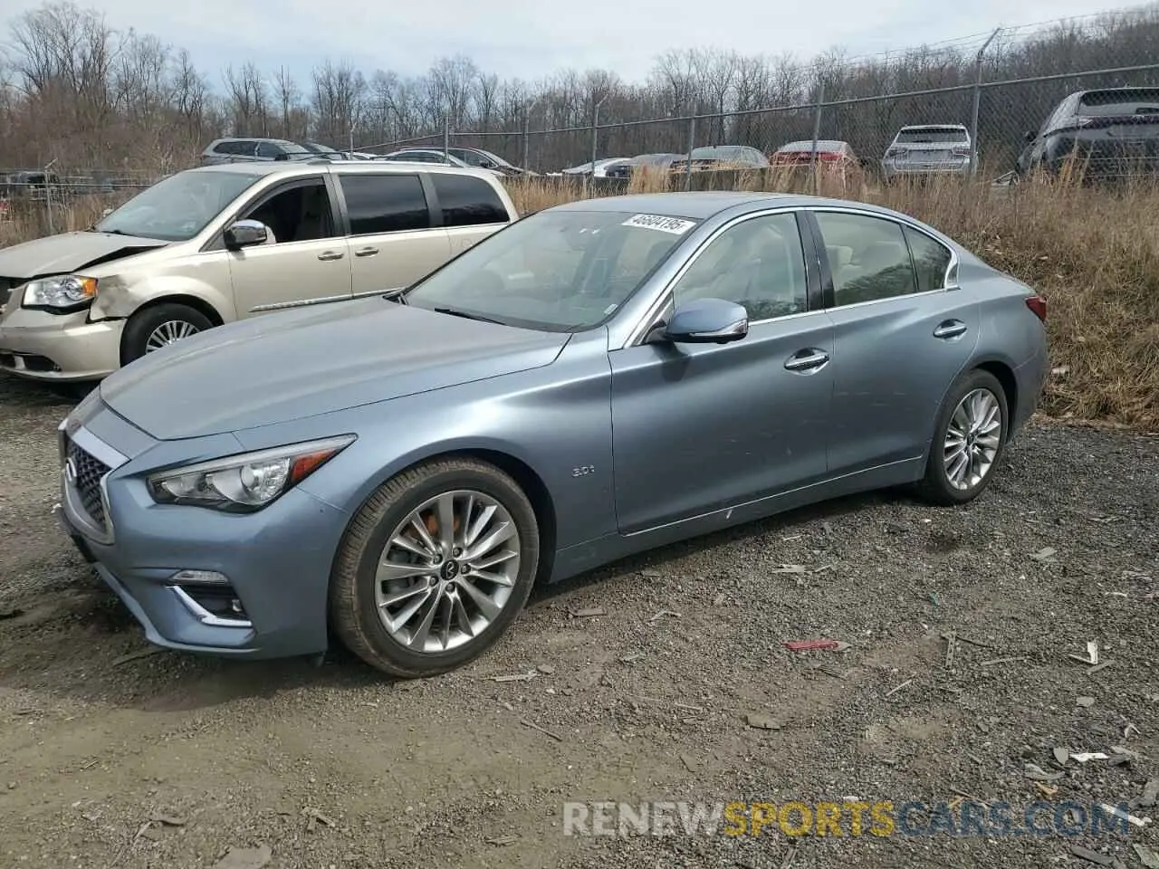 1 Фотография поврежденного автомобиля JN1EV7AR8LM253449 INFINITI Q50 2020