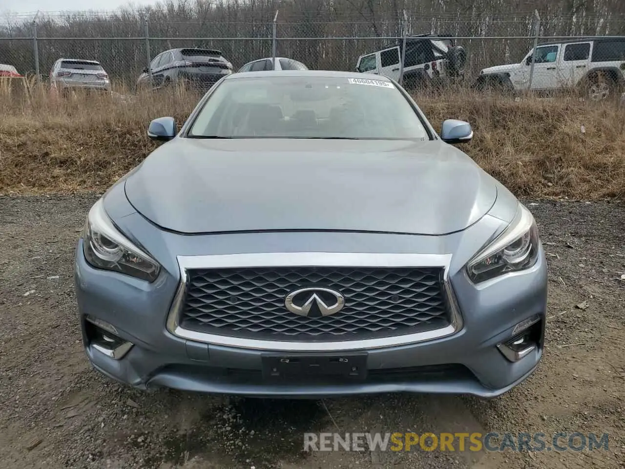 5 Фотография поврежденного автомобиля JN1EV7AR8LM253449 INFINITI Q50 2020