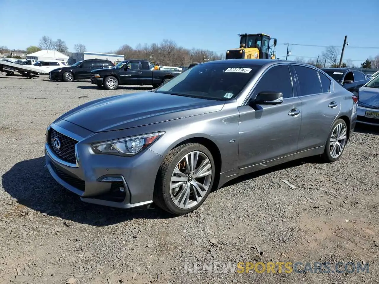 1 Фотография поврежденного автомобиля JN1EV7AR8LM254097 INFINITI Q50 2020