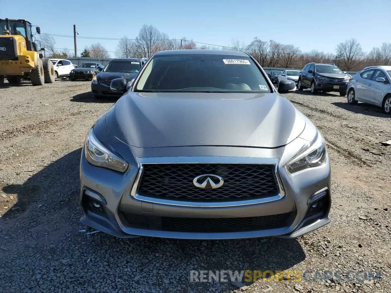 5 Фотография поврежденного автомобиля JN1EV7AR8LM254097 INFINITI Q50 2020