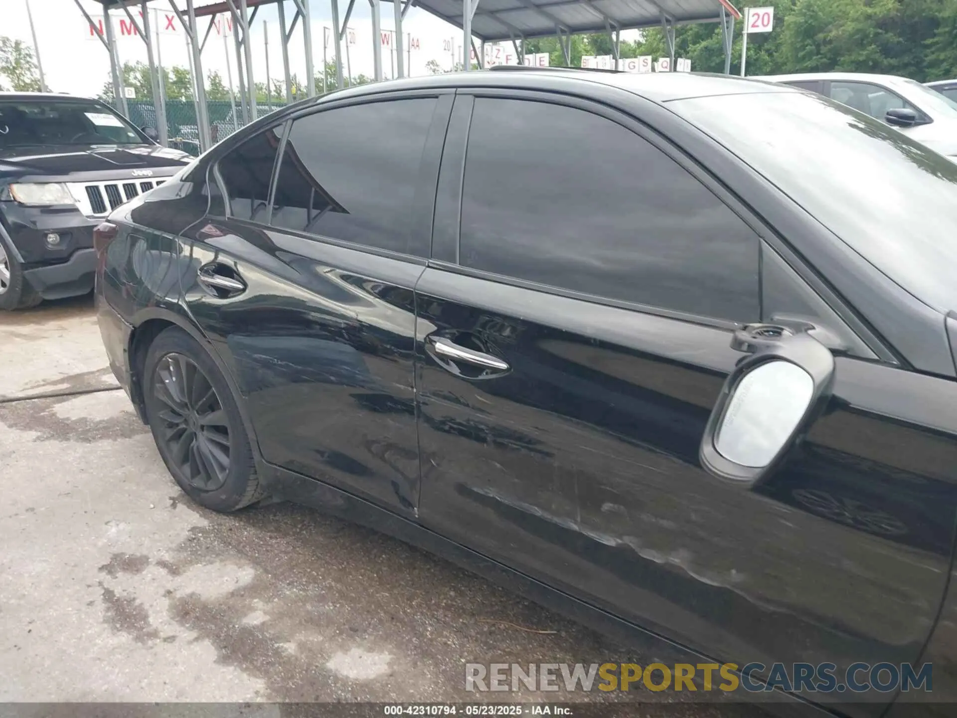 16 Фотография поврежденного автомобиля JN1EV7AR8LM255637 INFINITI Q50 2020