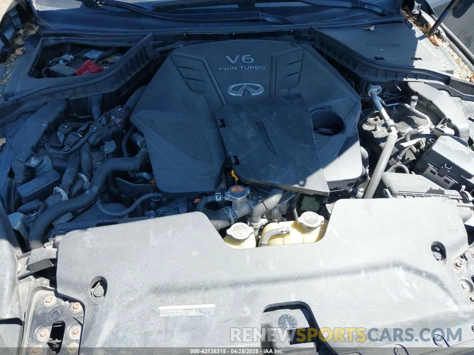 10 Фотография поврежденного автомобиля JN1EV7AR8LM256156 INFINITI Q50 2020