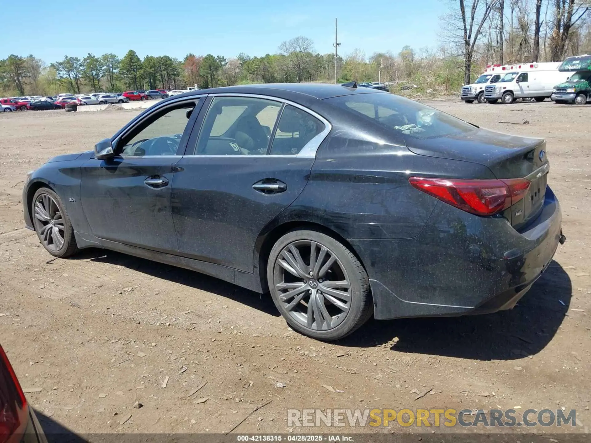 14 Фотография поврежденного автомобиля JN1EV7AR8LM256156 INFINITI Q50 2020