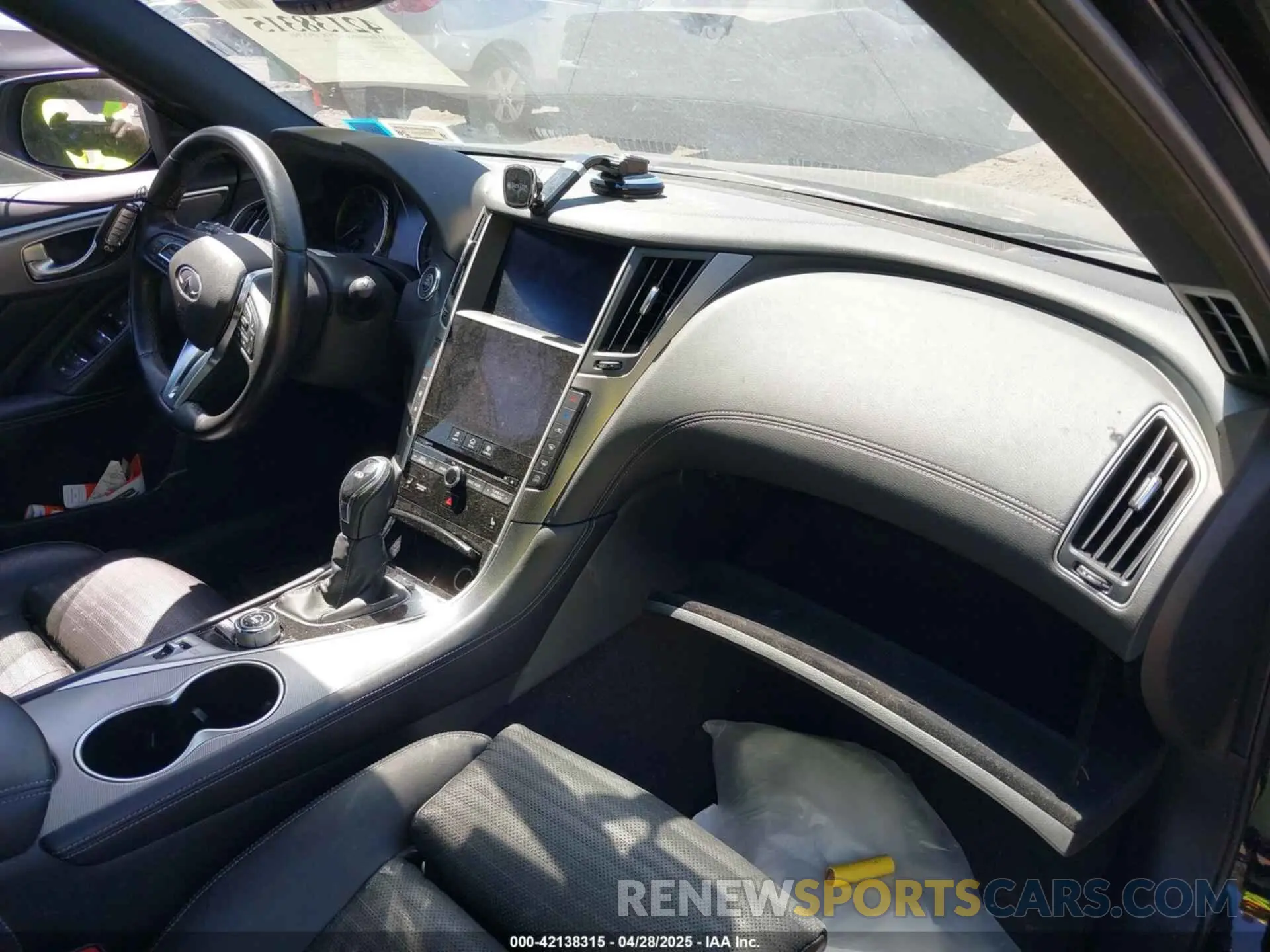 5 Фотография поврежденного автомобиля JN1EV7AR8LM256156 INFINITI Q50 2020