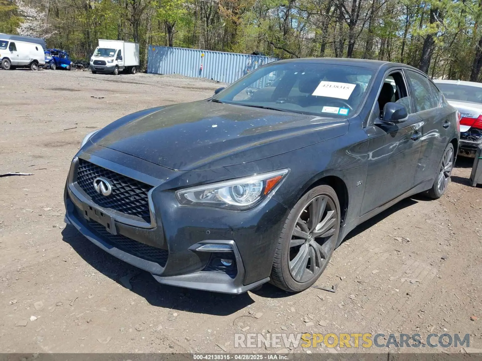 6 Фотография поврежденного автомобиля JN1EV7AR8LM256156 INFINITI Q50 2020
