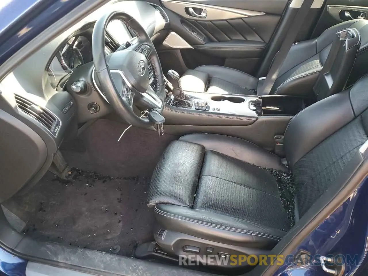 7 Photograph of a damaged car JN1EV7AR9LM254089 INFINITI Q50 2020