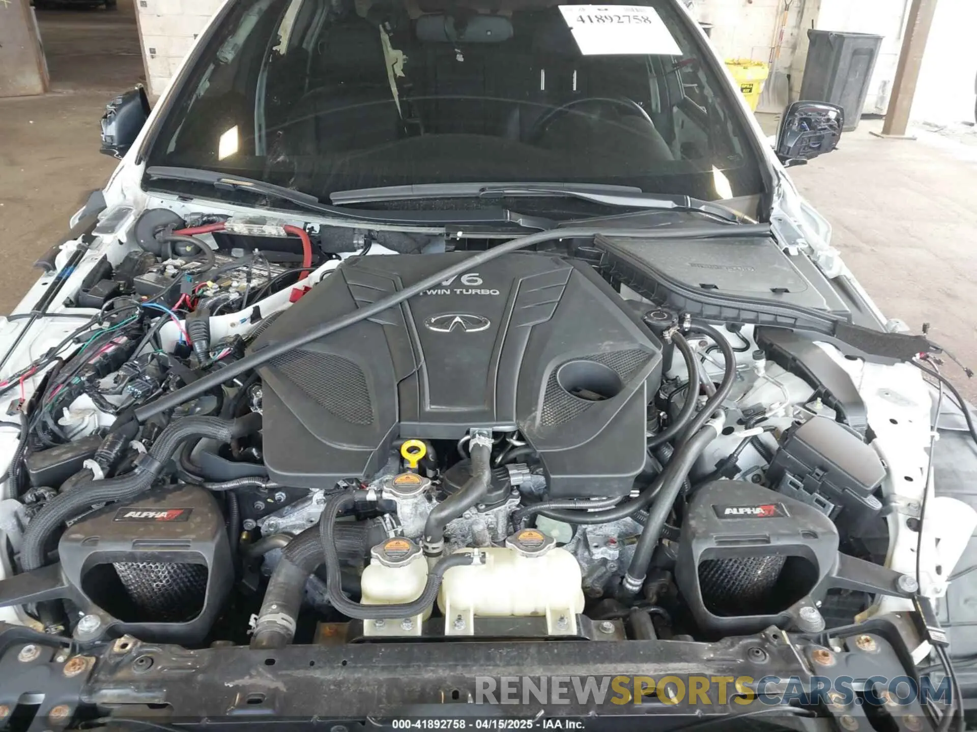 10 Фотография поврежденного автомобиля JN1EV7AR9LM254187 INFINITI Q50 2020