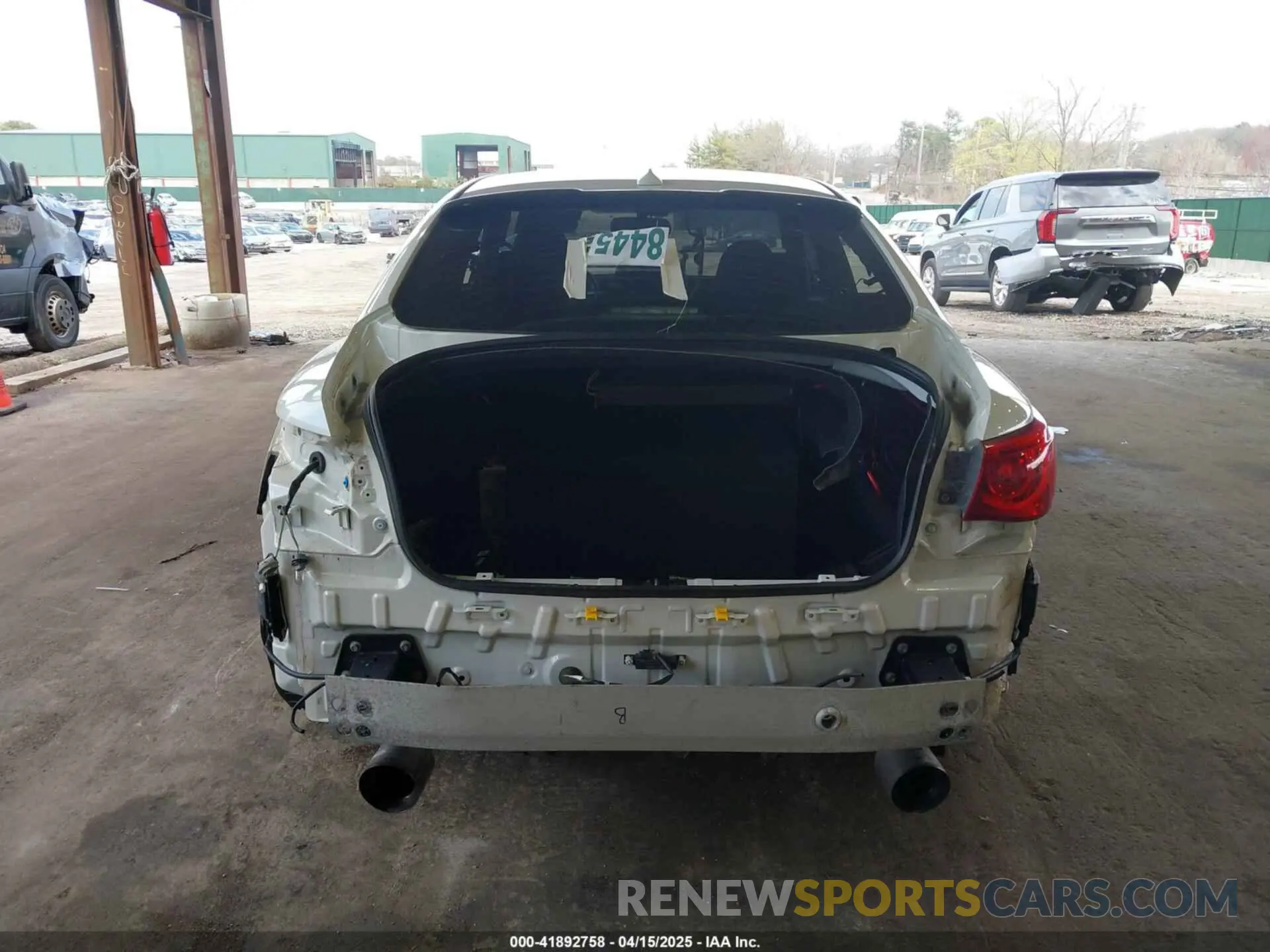 17 Фотография поврежденного автомобиля JN1EV7AR9LM254187 INFINITI Q50 2020
