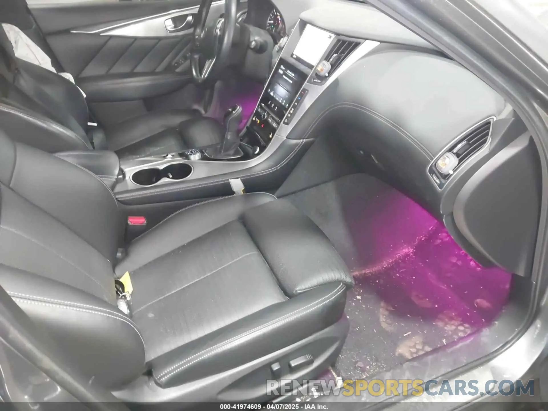 5 Фотография поврежденного автомобиля JN1EV7AR9LM256666 INFINITI Q50 2020
