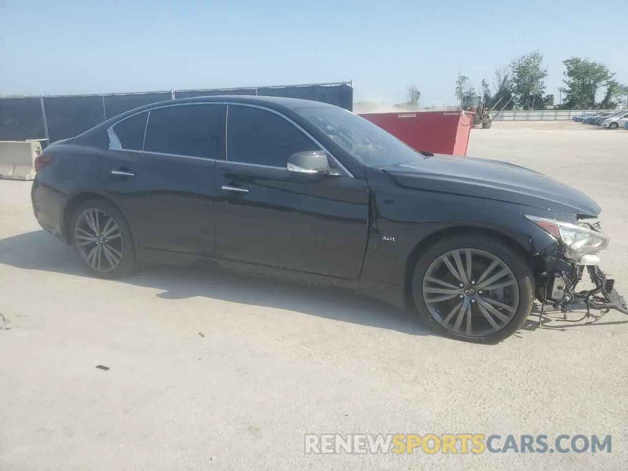 4 Фотография поврежденного автомобиля JN1EV7ARXLM253520 INFINITI Q50 2020