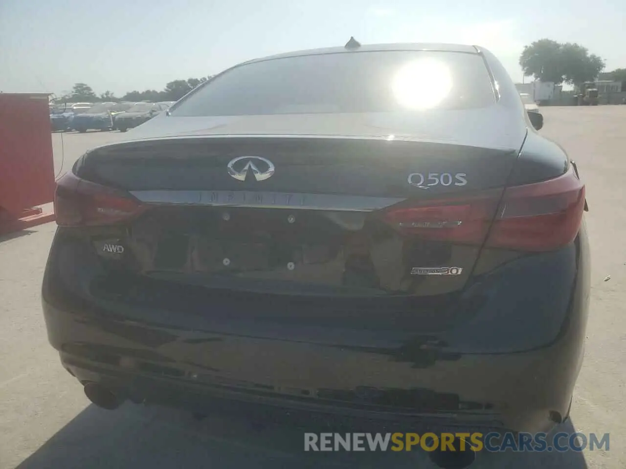 6 Фотография поврежденного автомобиля JN1EV7ARXLM253520 INFINITI Q50 2020
