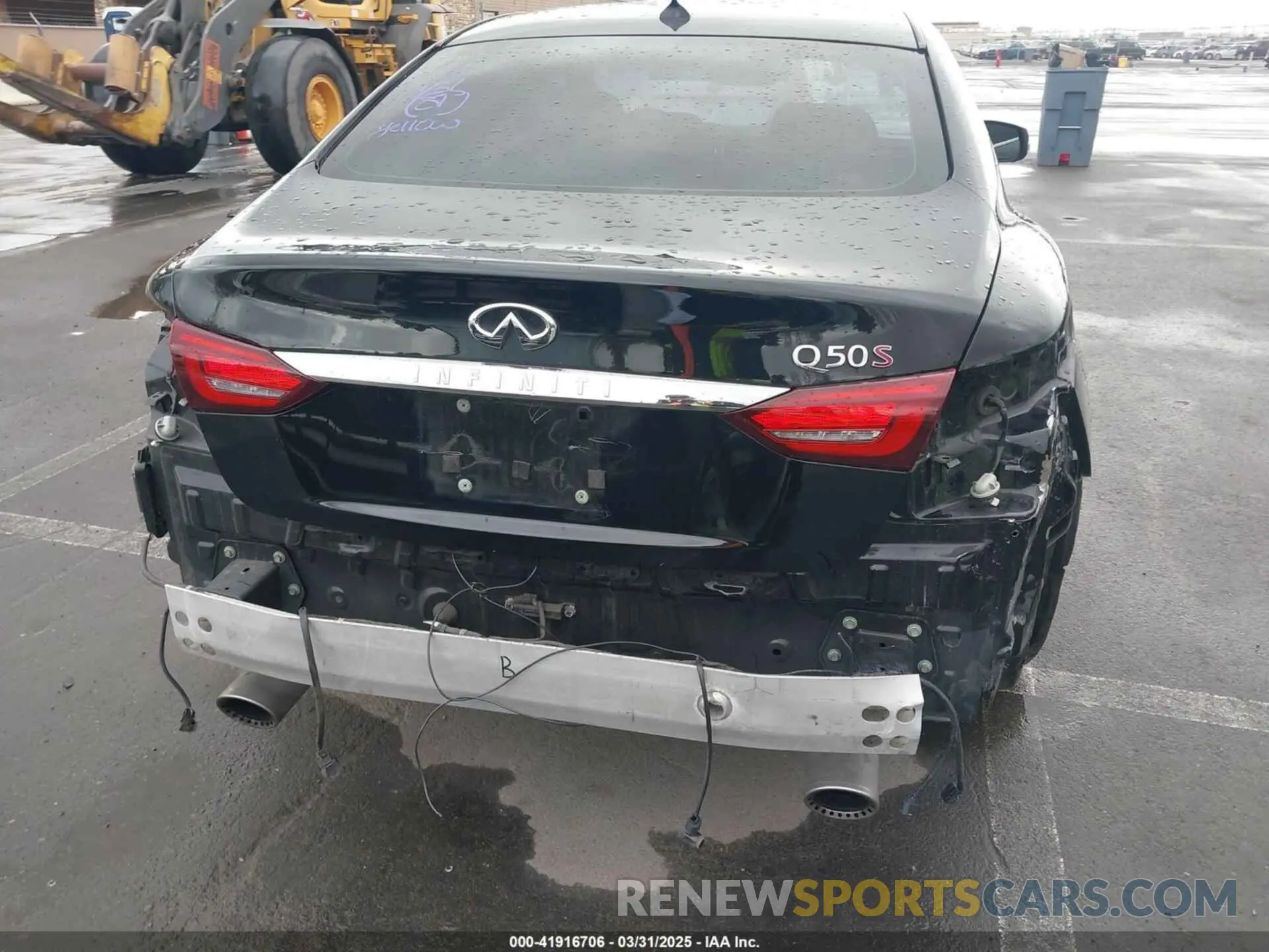 19 Photograph of a damaged car JN1FV7AP2LM630067 INFINITI Q50 2020
