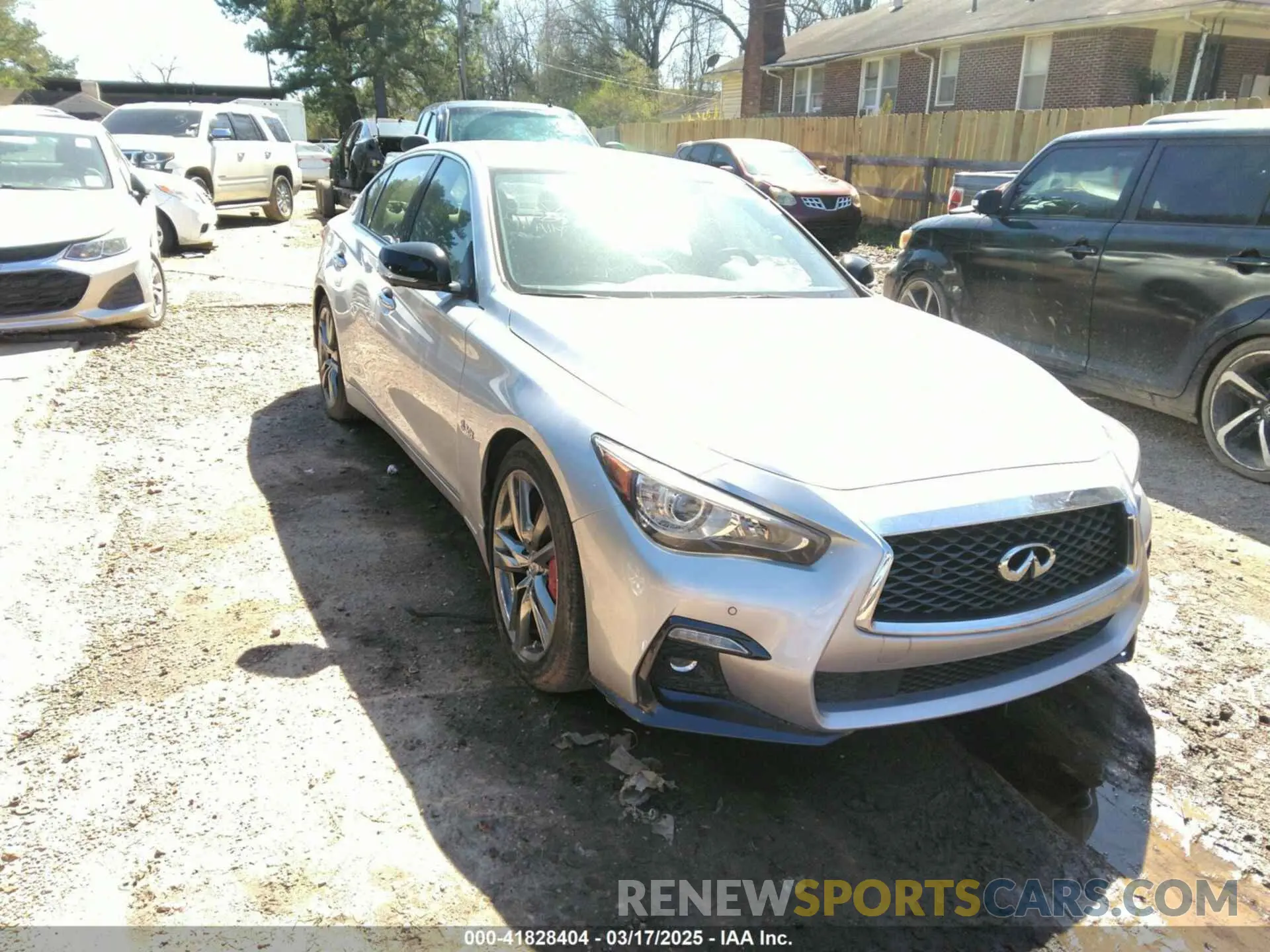 1 Photograph of a damaged car JN1FV7AP2LM630098 INFINITI Q50 2020