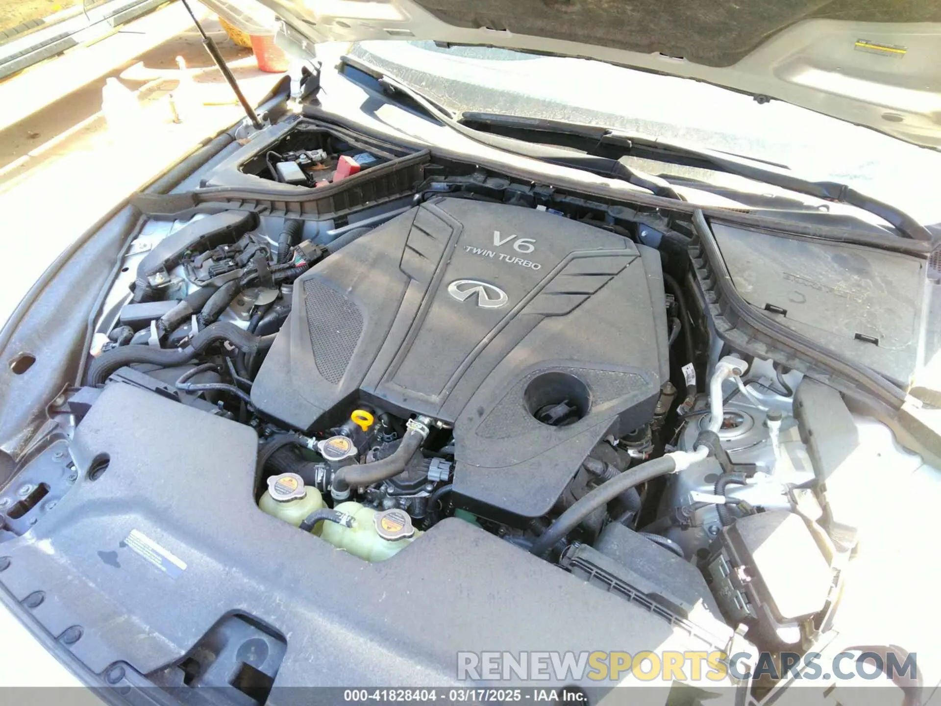 10 Photograph of a damaged car JN1FV7AP2LM630098 INFINITI Q50 2020