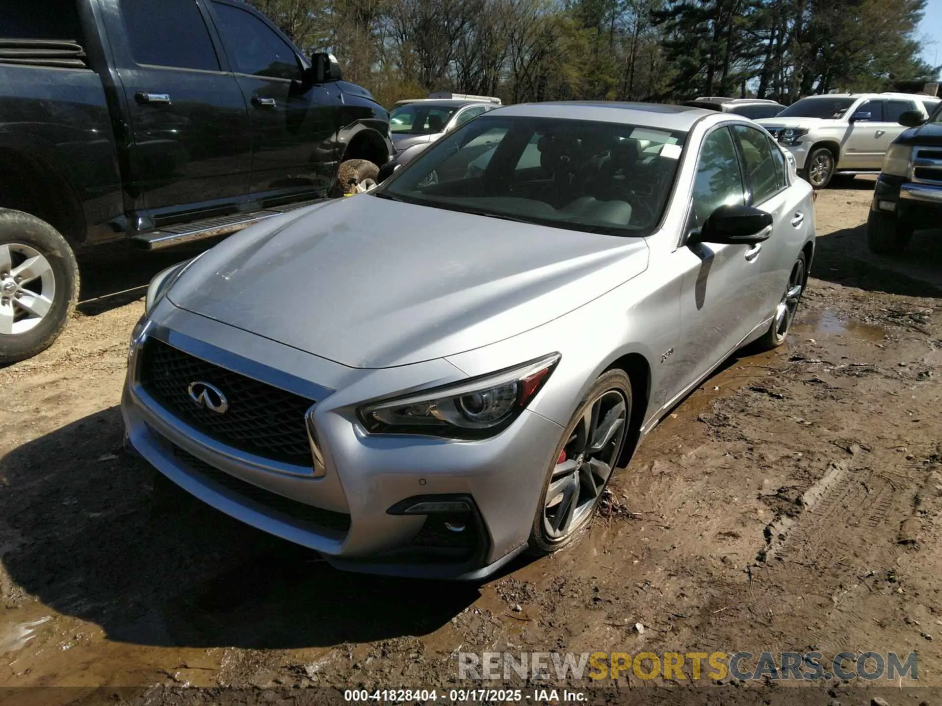 2 Photograph of a damaged car JN1FV7AP2LM630098 INFINITI Q50 2020