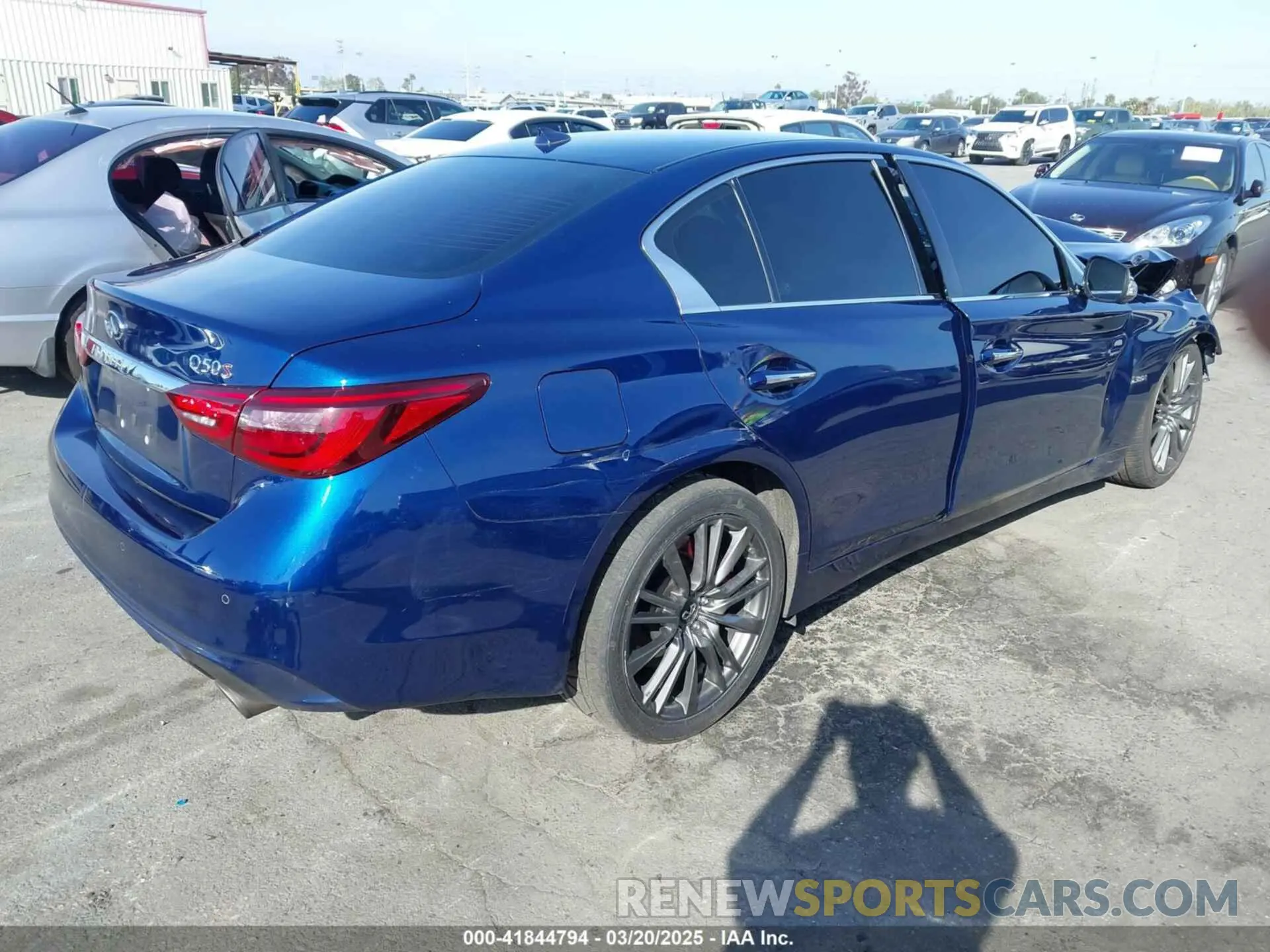 4 Photograph of a damaged car JN1FV7AP5LM630239 INFINITI Q50 2020