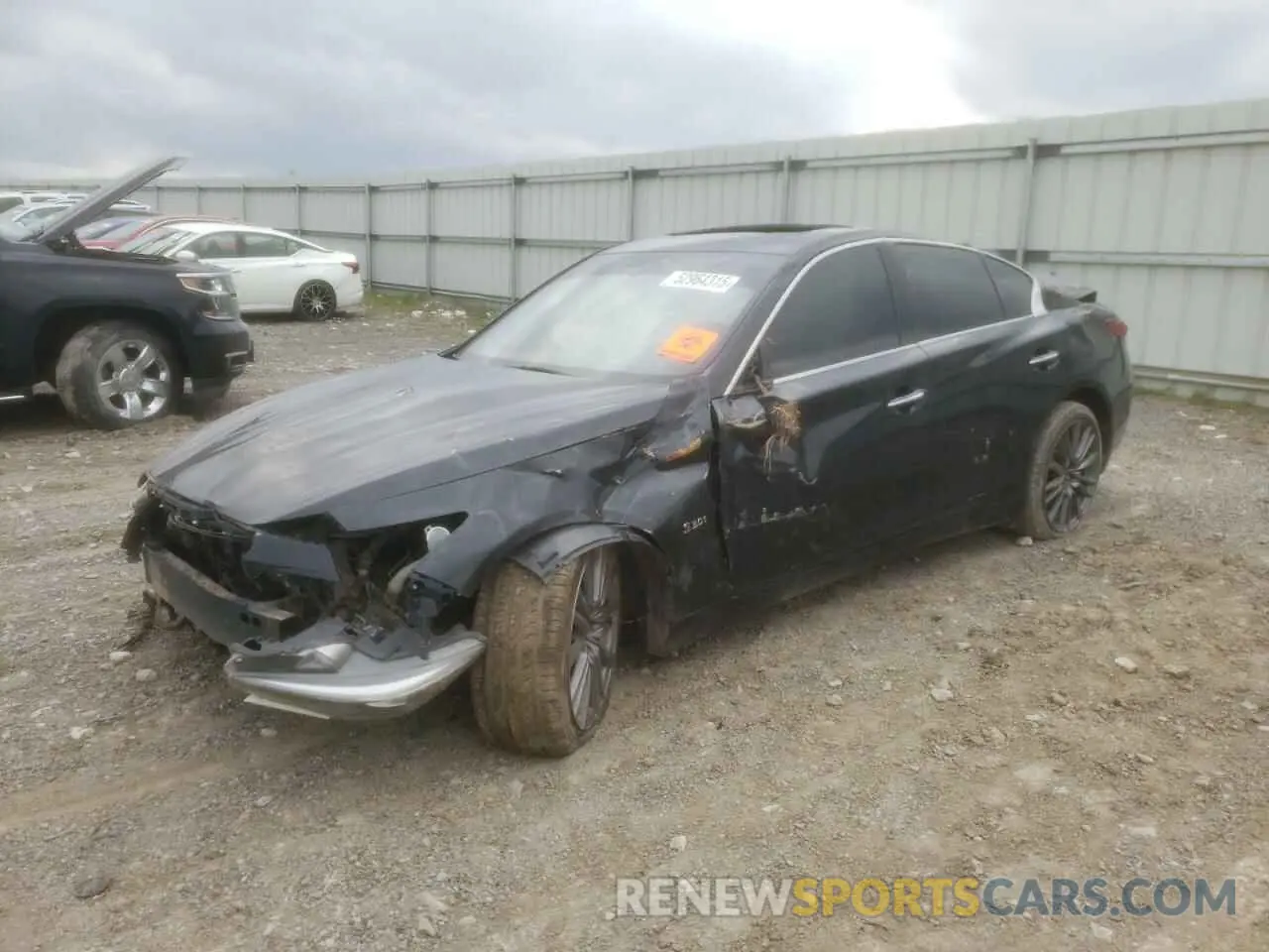 1 Фотография поврежденного автомобиля JN1FV7AP6LM630007 INFINITI Q50 2020