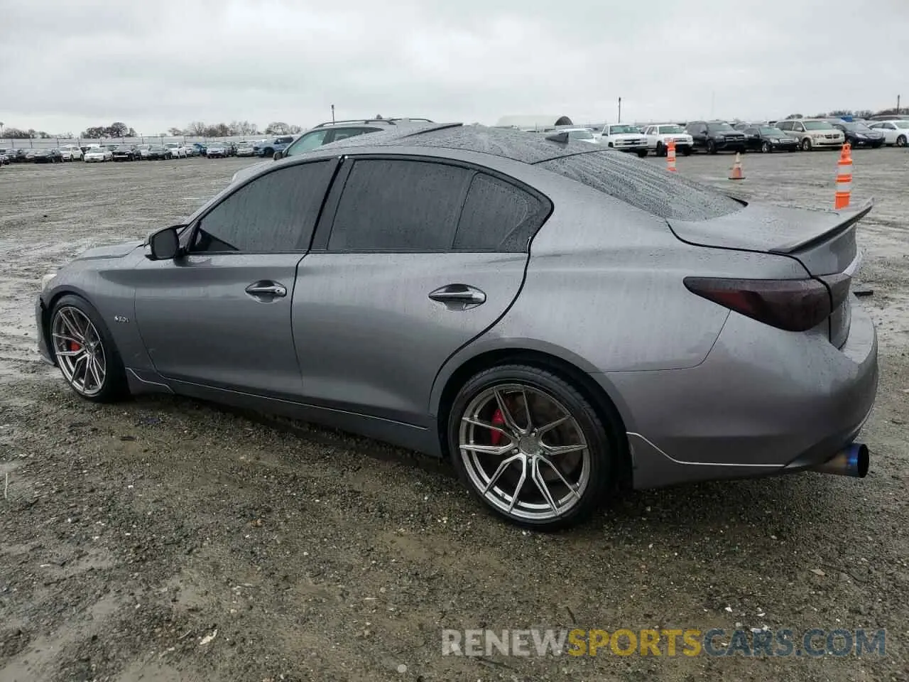2 Photograph of a damaged car JN1FV7APXLM630723 INFINITI Q50 2020